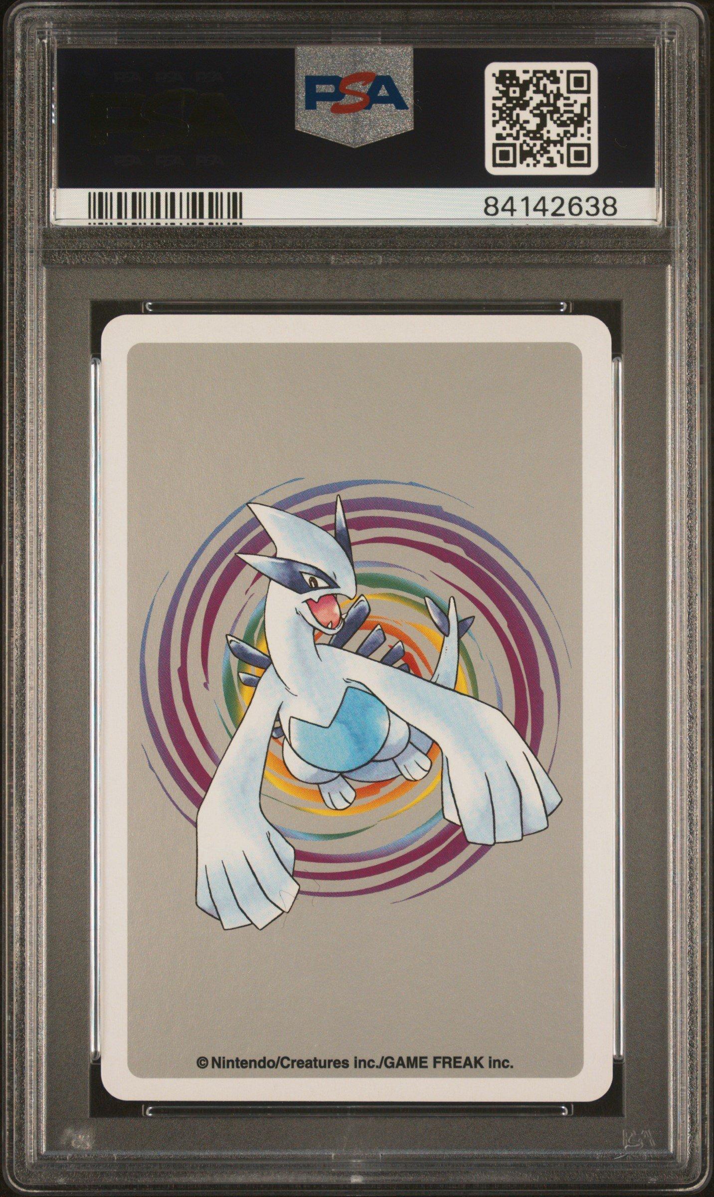 2000 Pokemon Silver Version Playing Cards 155 Cyndaquil Ace Of Hearts PSA 10