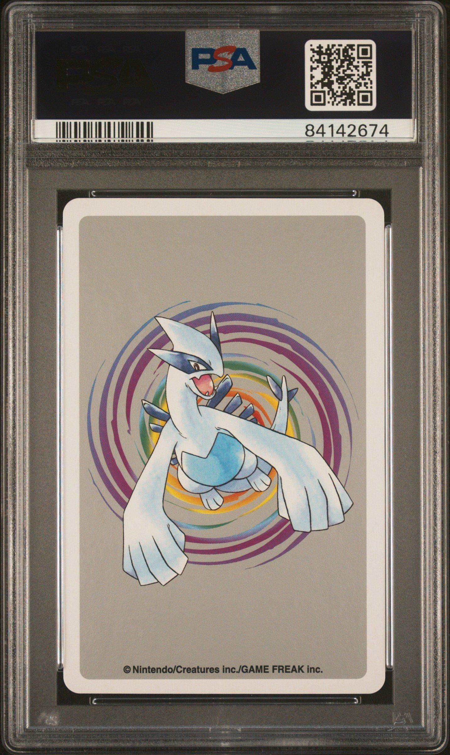 2000 Pokemon Silver Version Playing Cards 235 Smeargle 2 Of Clubs PSA 9