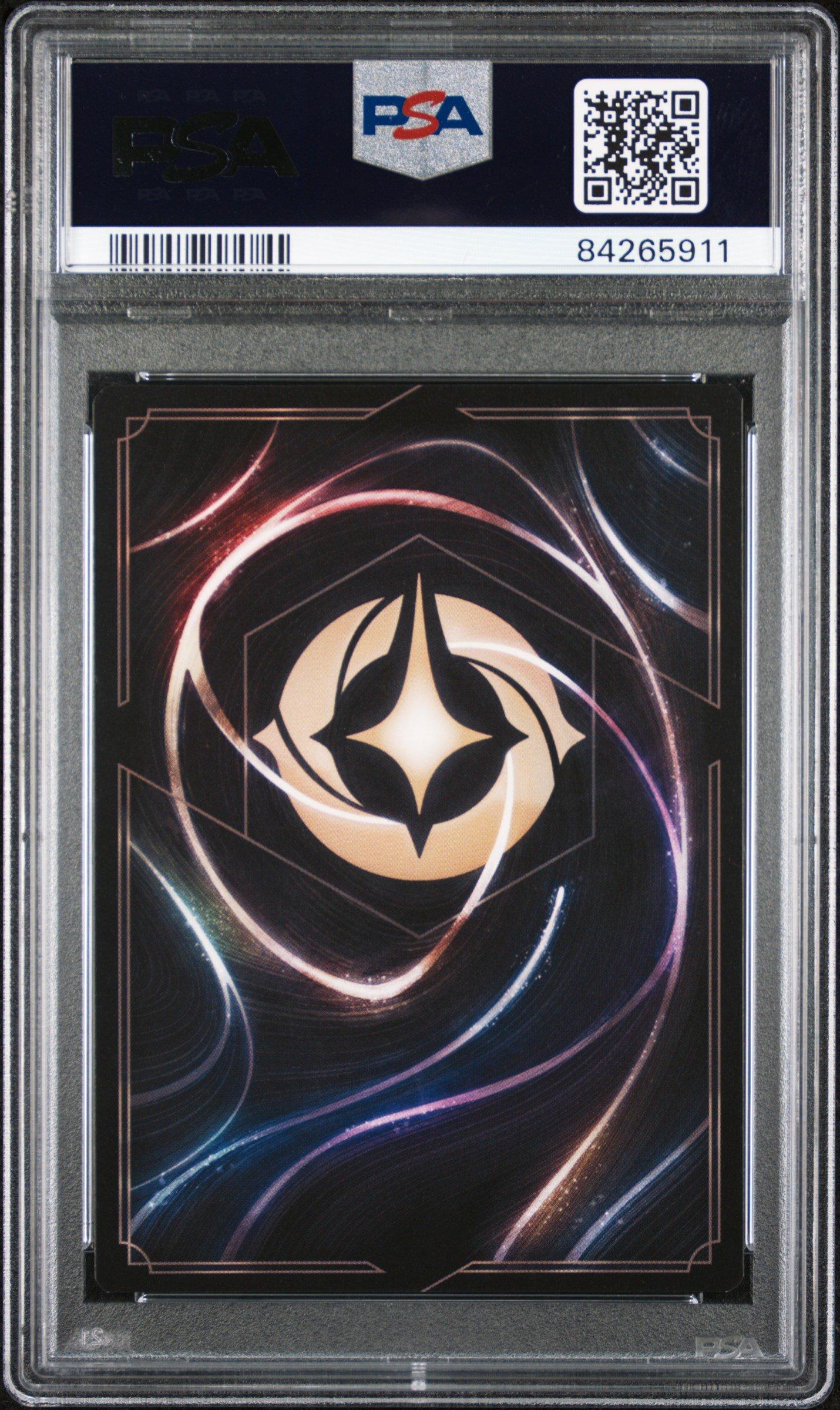 2023 Disney Lorcana En P1-promo 19 Elsa - Gloves Off Disney100 Collector's Edition Gift Set PSA 10