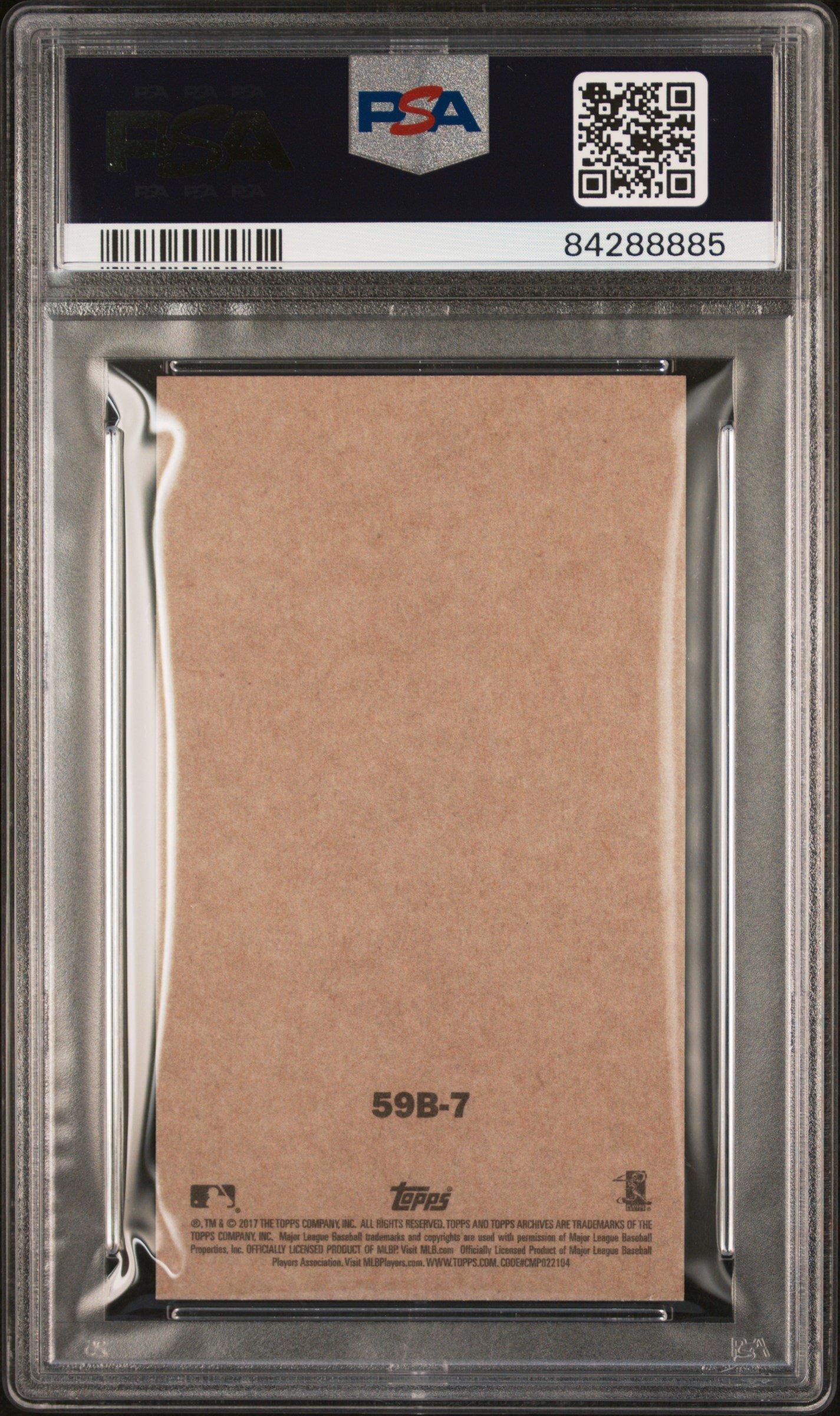 2017 Topps Archives 1959 Bazooka 59b-7 Aaron Judge PSA 10