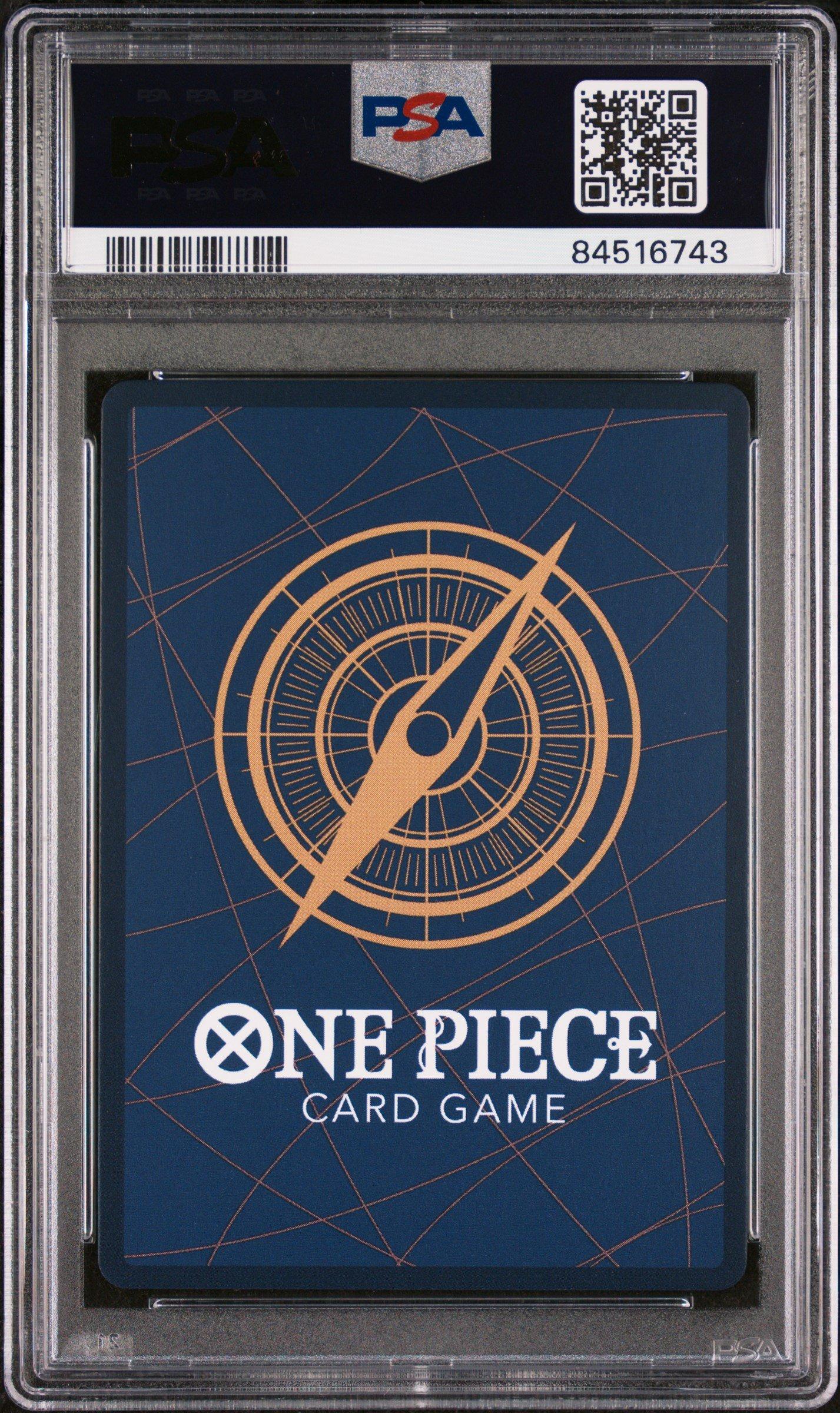 2023 One Piece Op02-paramount War 018 Marco Alternate Art PSA 10