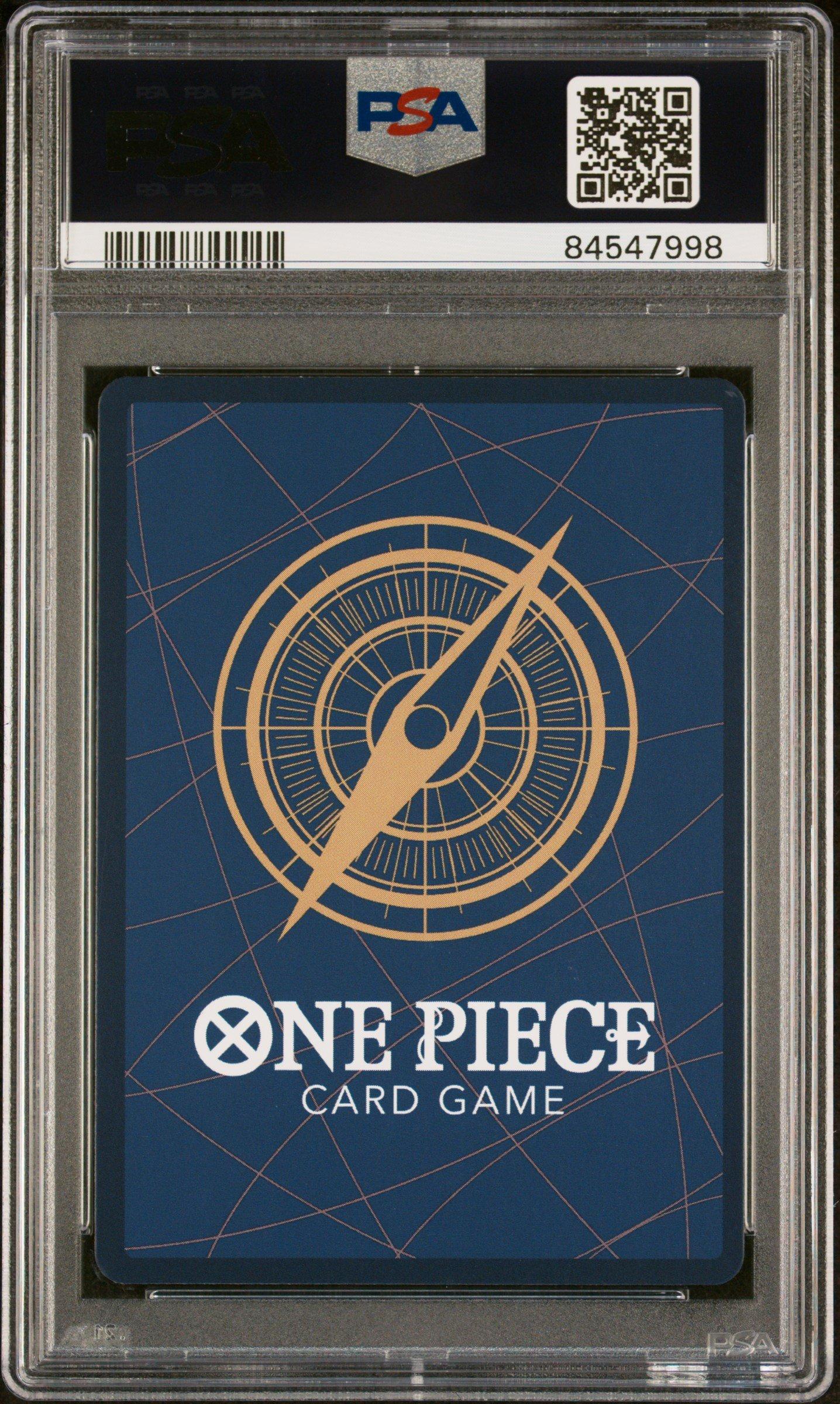 2023 One Piece Op04-kingdoms Of Intrigue 118 Nefeltari Vivi Alternate Art PSA 10