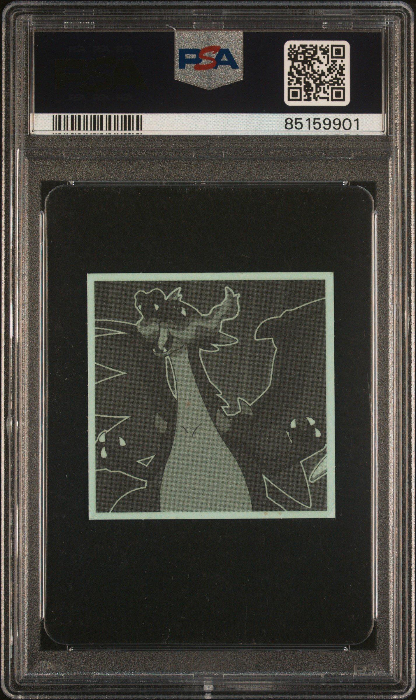 2022 Lotte Pokemon Japanese Series 4 Wafer Stickers 11 Charizard PSA 10