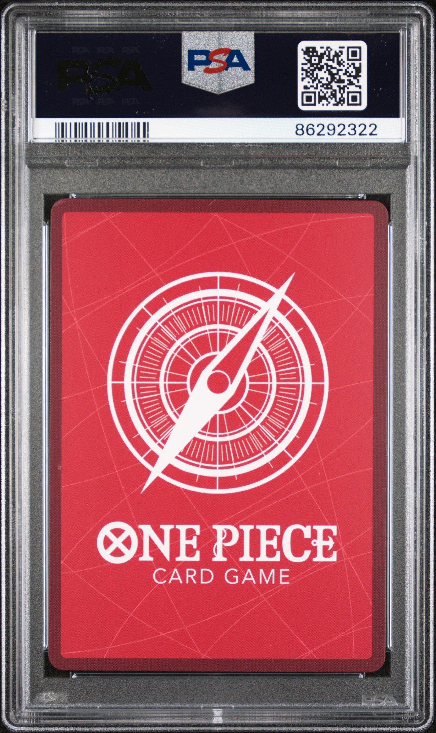 2023 One Piece Paramount War 025 Kin'emon Alternate Art PSA 10