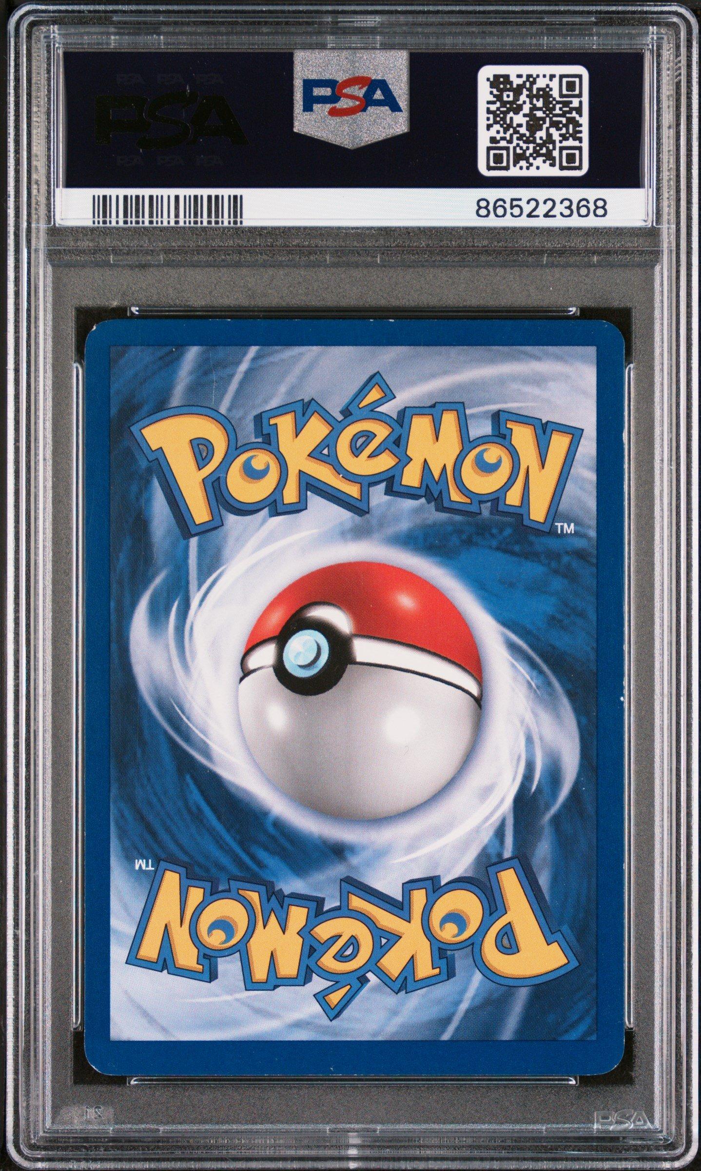 2002 Pokemon Expedition 27 Skarmory-holo PSA 8
