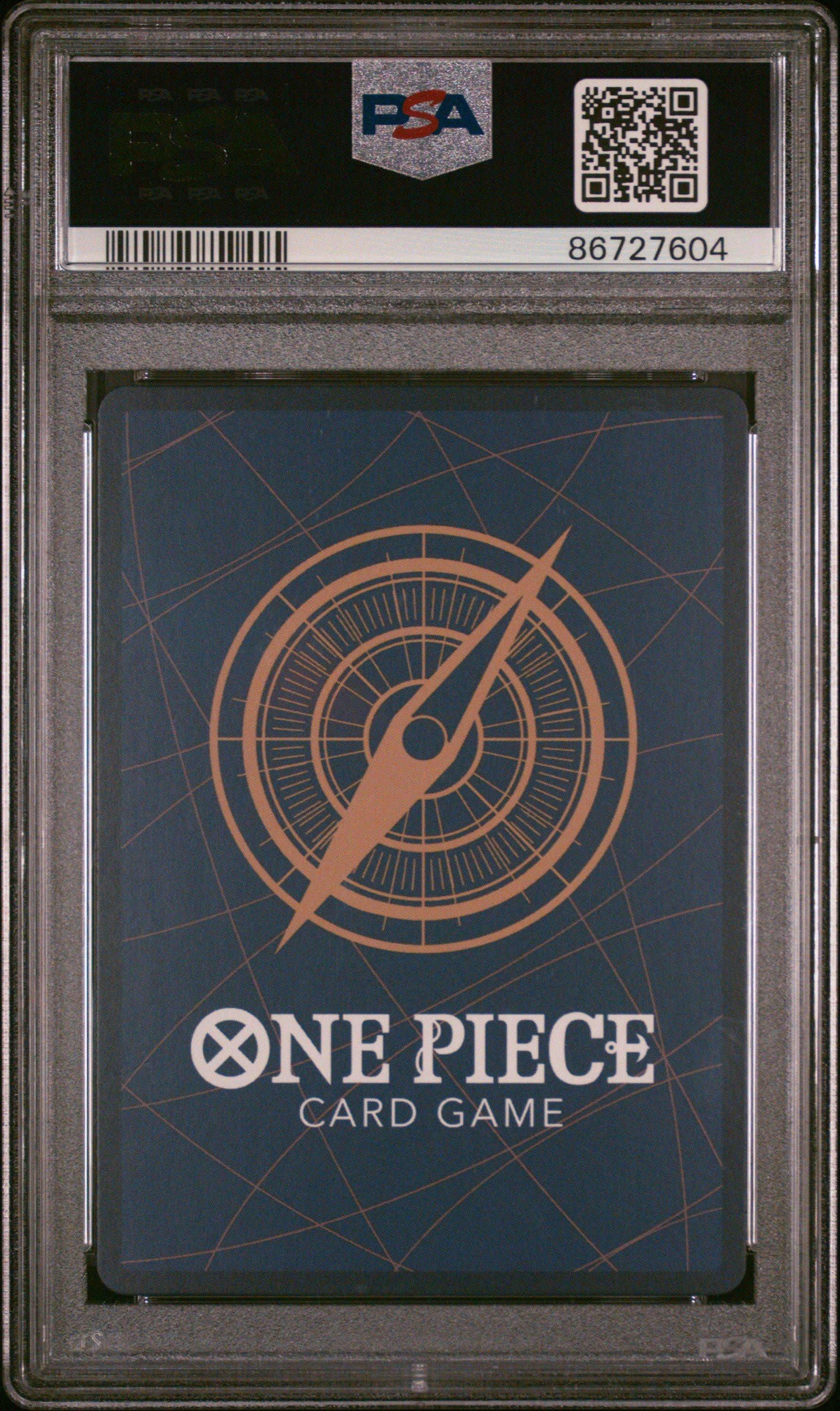 2024 One Piece Promos 061 Monkey D. Luffy Uta Deck Battle-winner PSA 10