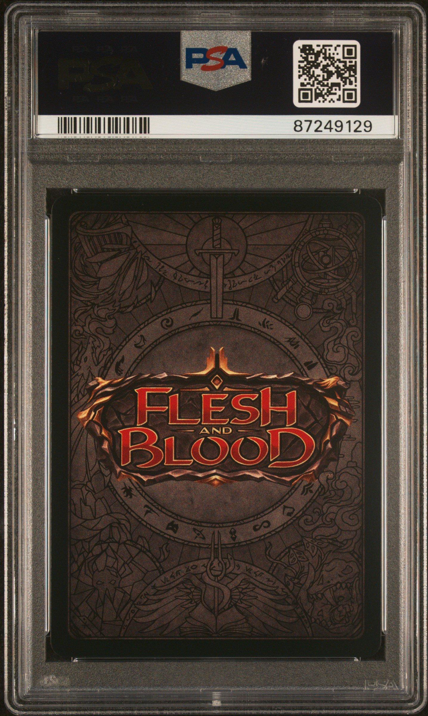 2023 Flesh And Blood Promo 008 Diamond Hands Alpha Investments-cold Foil PSA 10