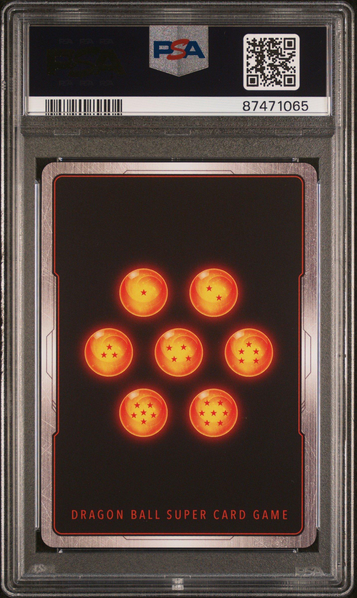 2023 Dragon Ball Super Card Game Series 22 Critical Blow Bt22-140 Ss Gogeta, Fsn Reborn PSA 10