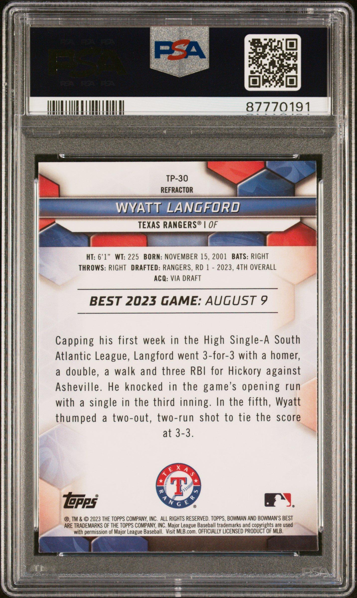 2023 Bowman