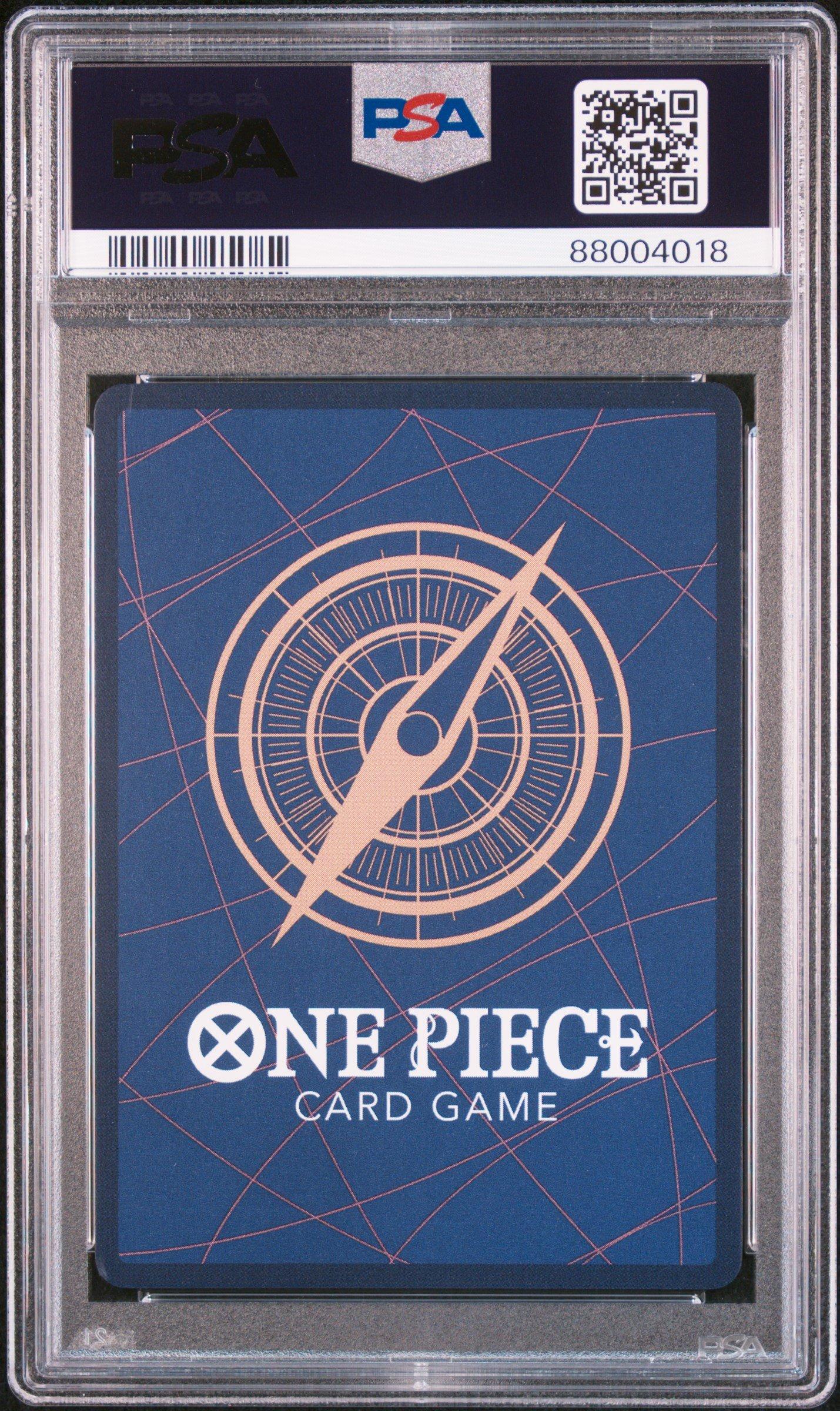 2024 One Piece Japanese Op07-500 Years In The Future 109 Monkey D. Luffy PSA 10