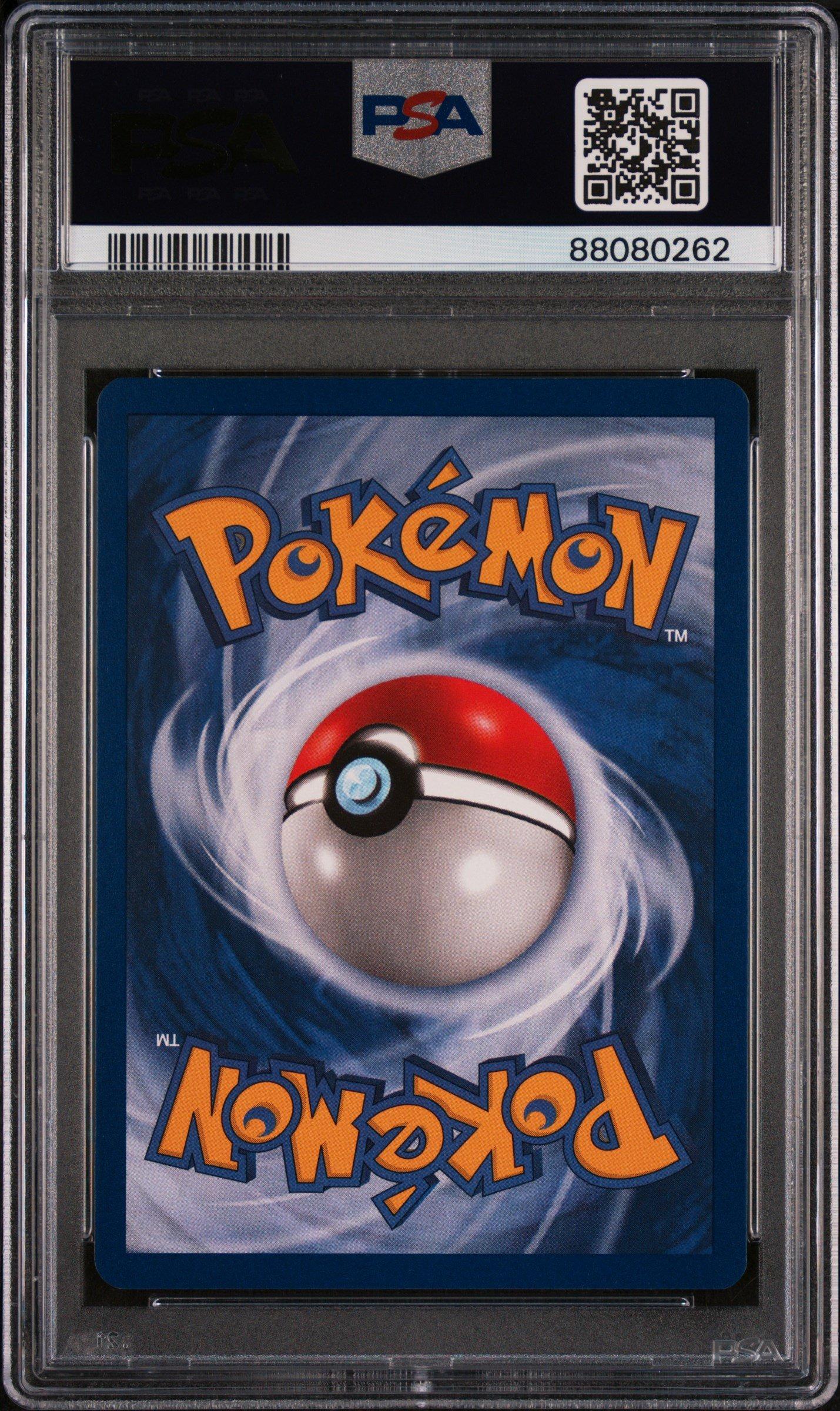 2000 Pokemon Promo Black Star 21 Moltres Toshinao Aoki Error PSA