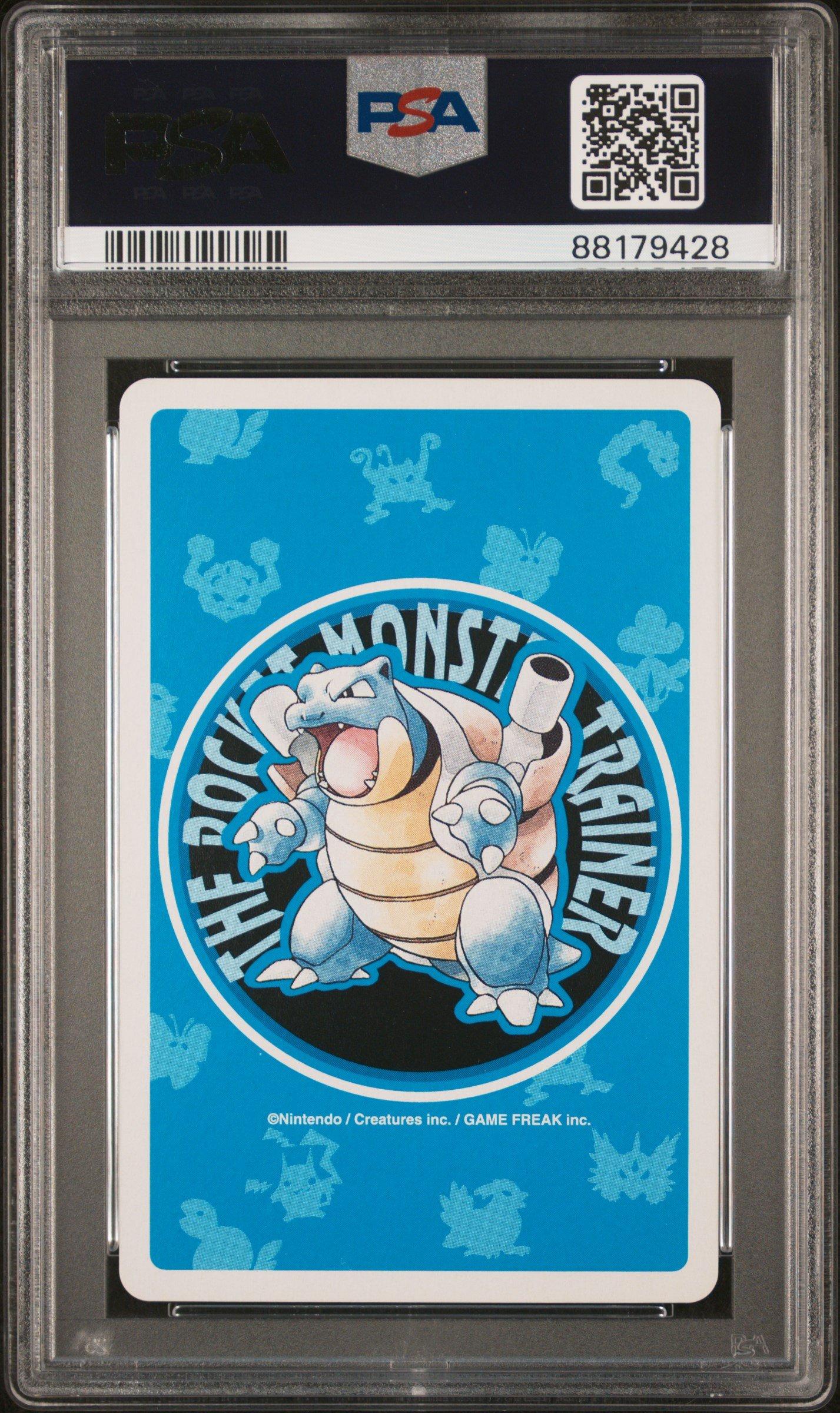 1998 Pokemon Blue Version Playing Cards 053 Persian King Of Spades