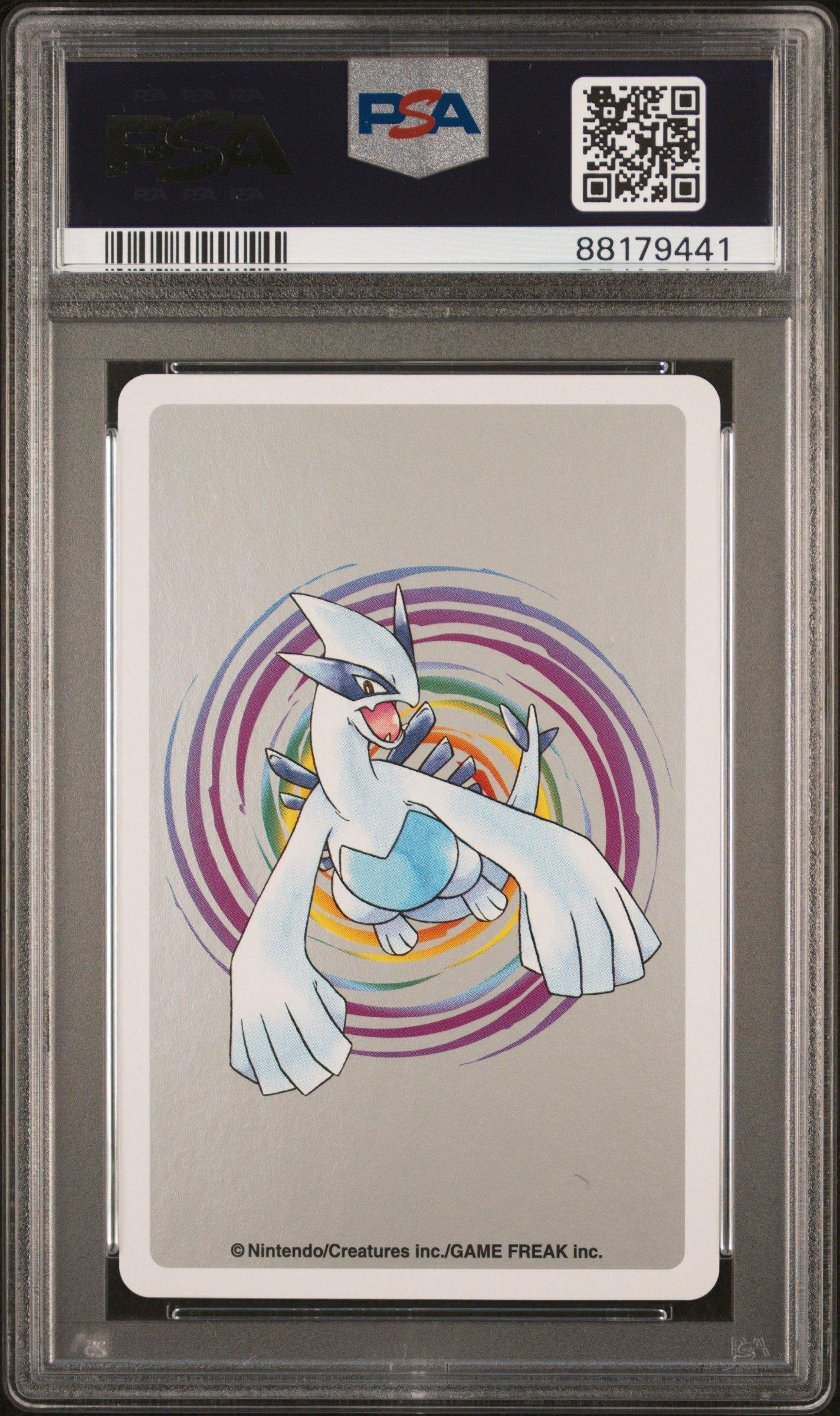 2000 Pokemon Silver Version Playing Cards 122 Mr. Mime 8 Of Hearts PSA 10