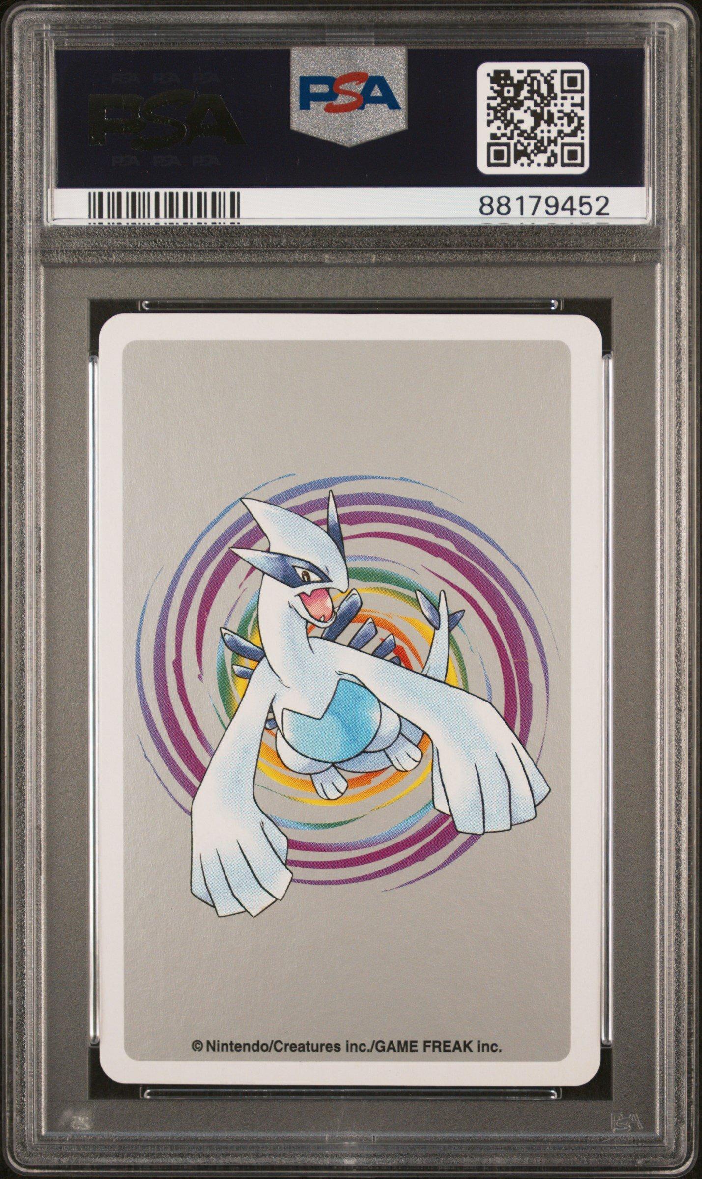 2000 Pokemon Silver Version Playing Cards 014 Kakuna 5 Of Spades PSA 10