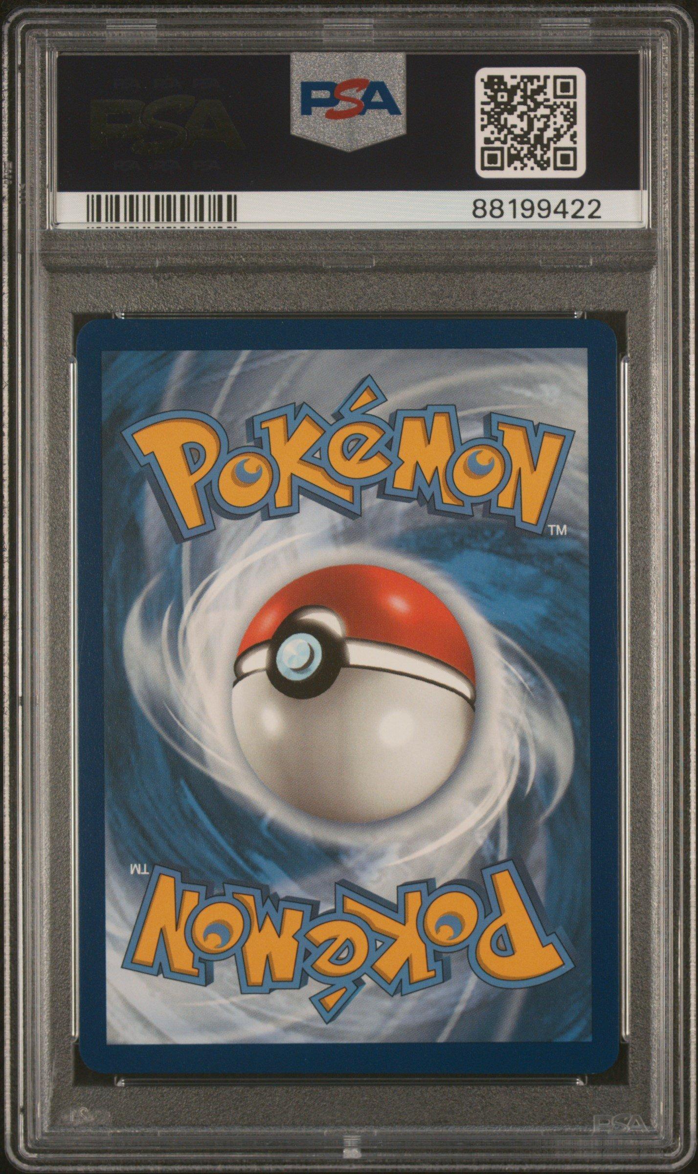 2022 Pokemon Swsh Black Star Promo 198 Pikachu V Pikachu V Box PSA