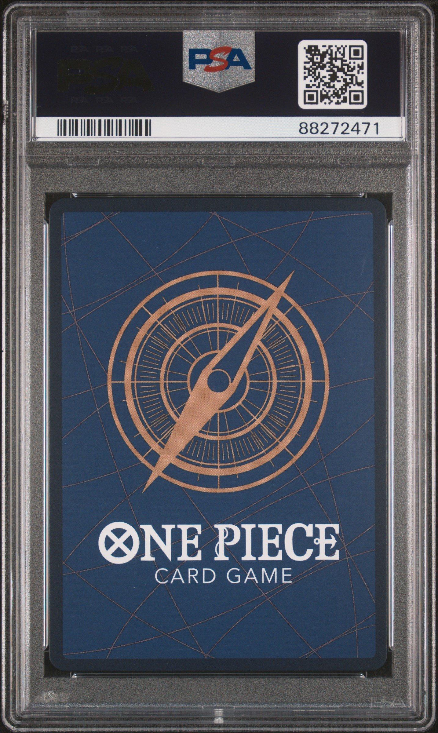 2022 One Piece Op01-romance Dawn 120 Shanks Alternate Art PSA 10