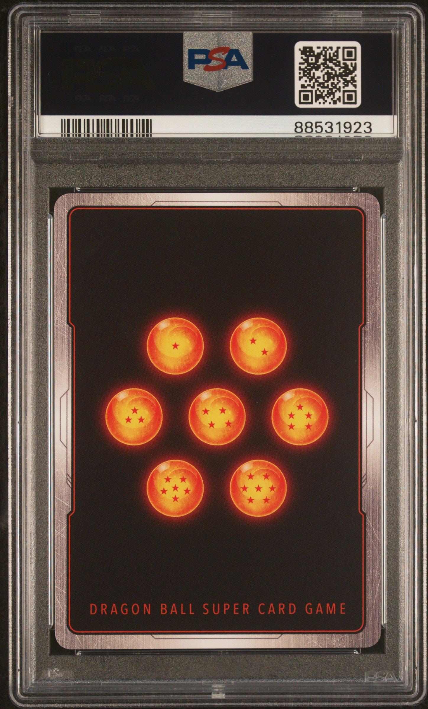 2022 Dragon Ball Super Card Game Series 16 Realm Of The Gods Bt16-107 Ssg Trunks, Power Awakened Special Rare PSA 10