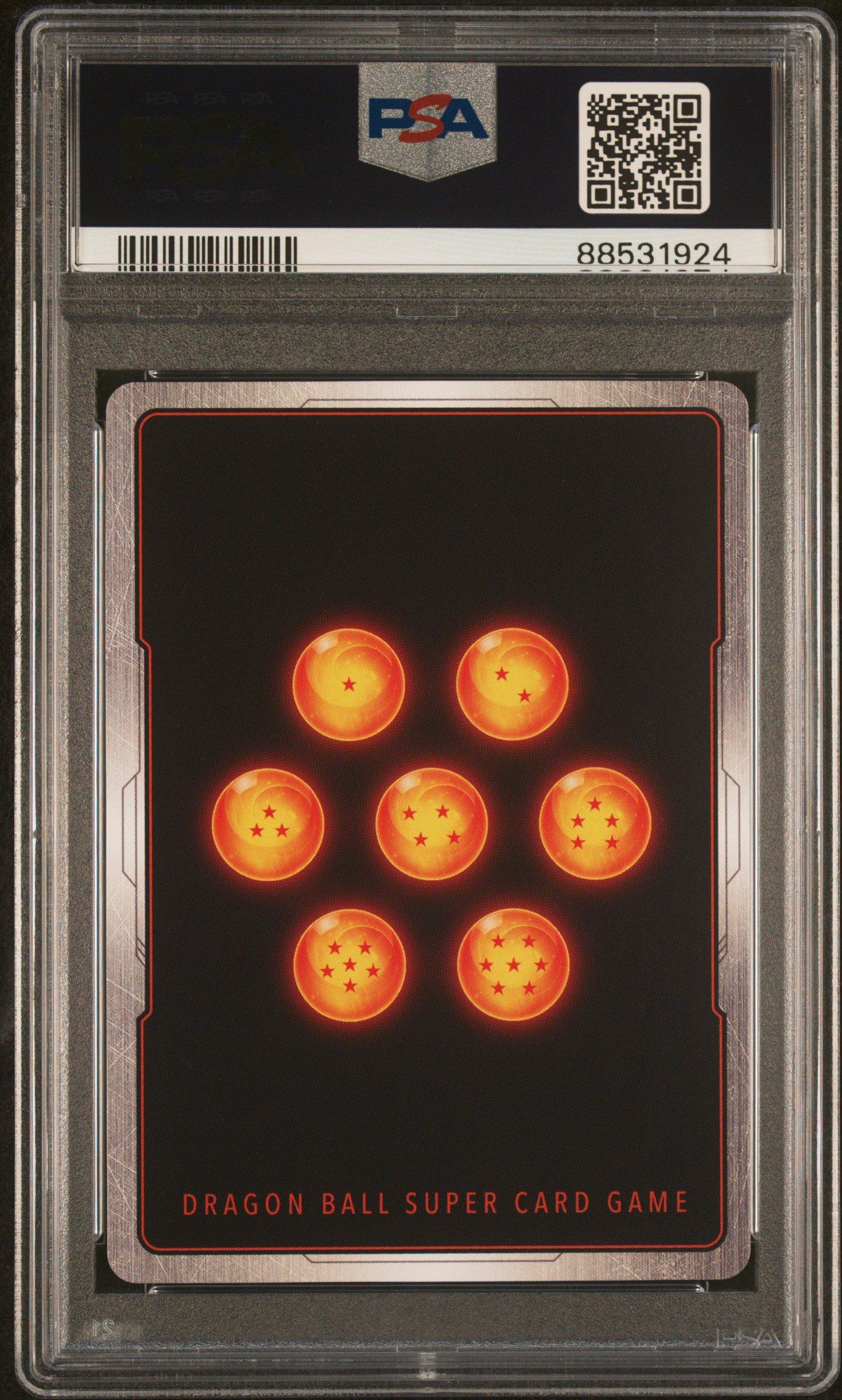 2021 Dragon Ball Super Card Game Series 15 Saiyan Showdown Bt15-143 Vegeta, Omnipotent Elite Special Rare PSA 10