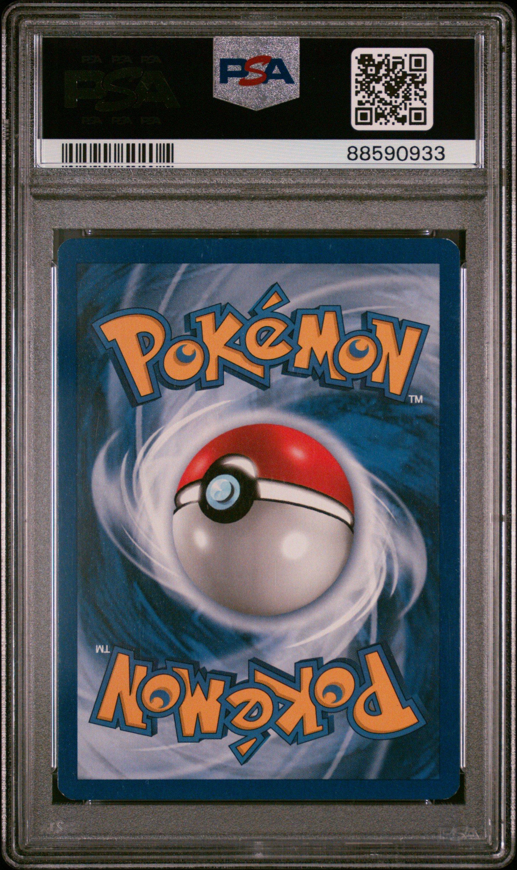 2002 Pokemon Neo Destiny 12 Light Arcanine-holo PSA 8