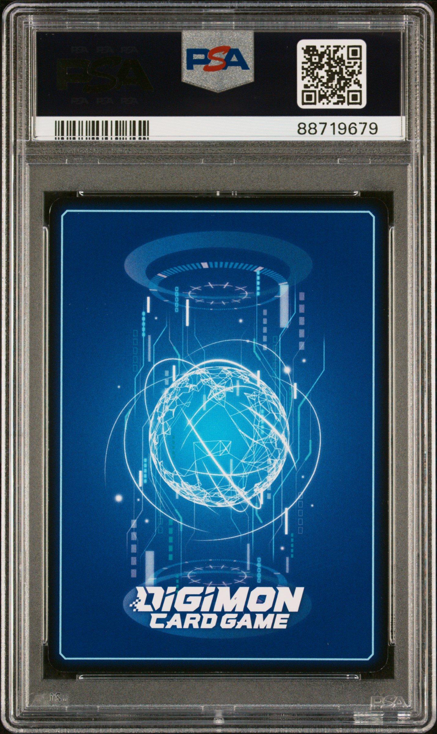 2021 Digimon Booster Classic Collection 004 Greymon Alternate Art PSA 9