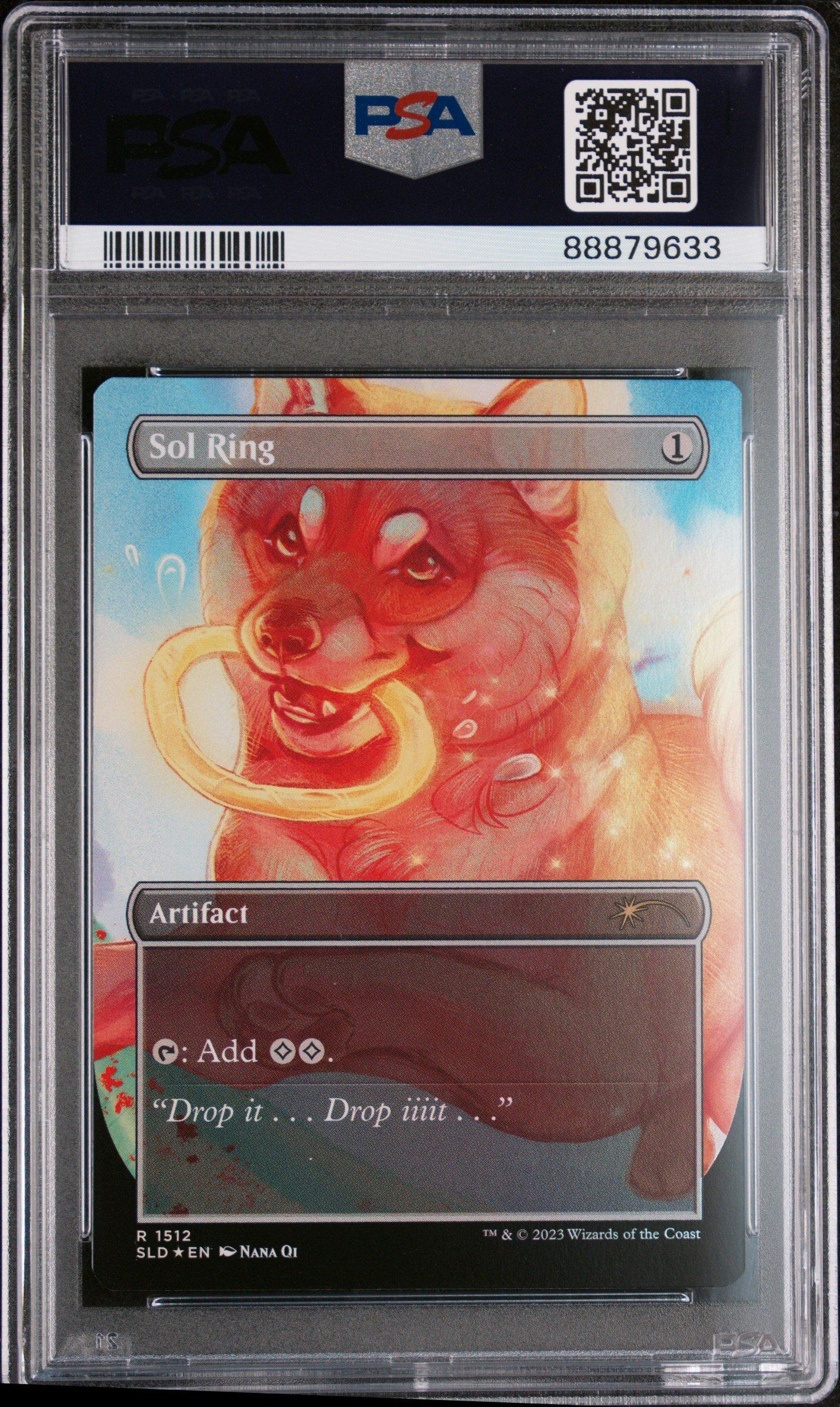 2024 Magic The Gathering Secret Lair Drop 1512 Sol Ring Foil PSA 10 ...