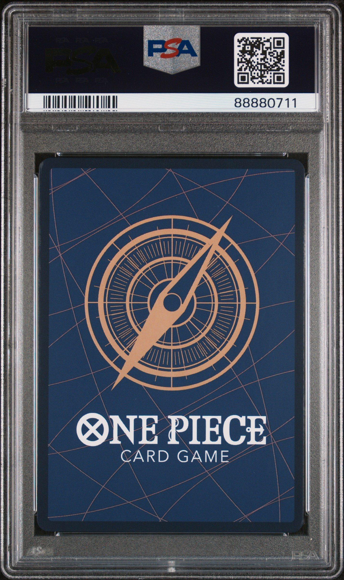 2022 One Piece Japanese Op02-paramount War 013 Portgas D. Ace Alternate Art PSA 10