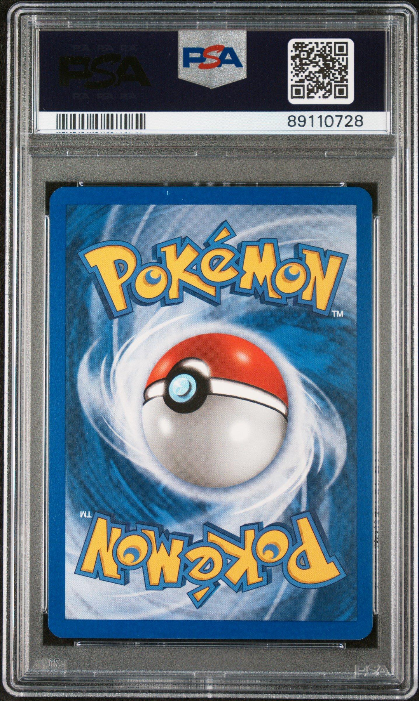 2006 Pokemon Ex Dragon Frontiers 1 Ampharos-reverse Foil PSA 9