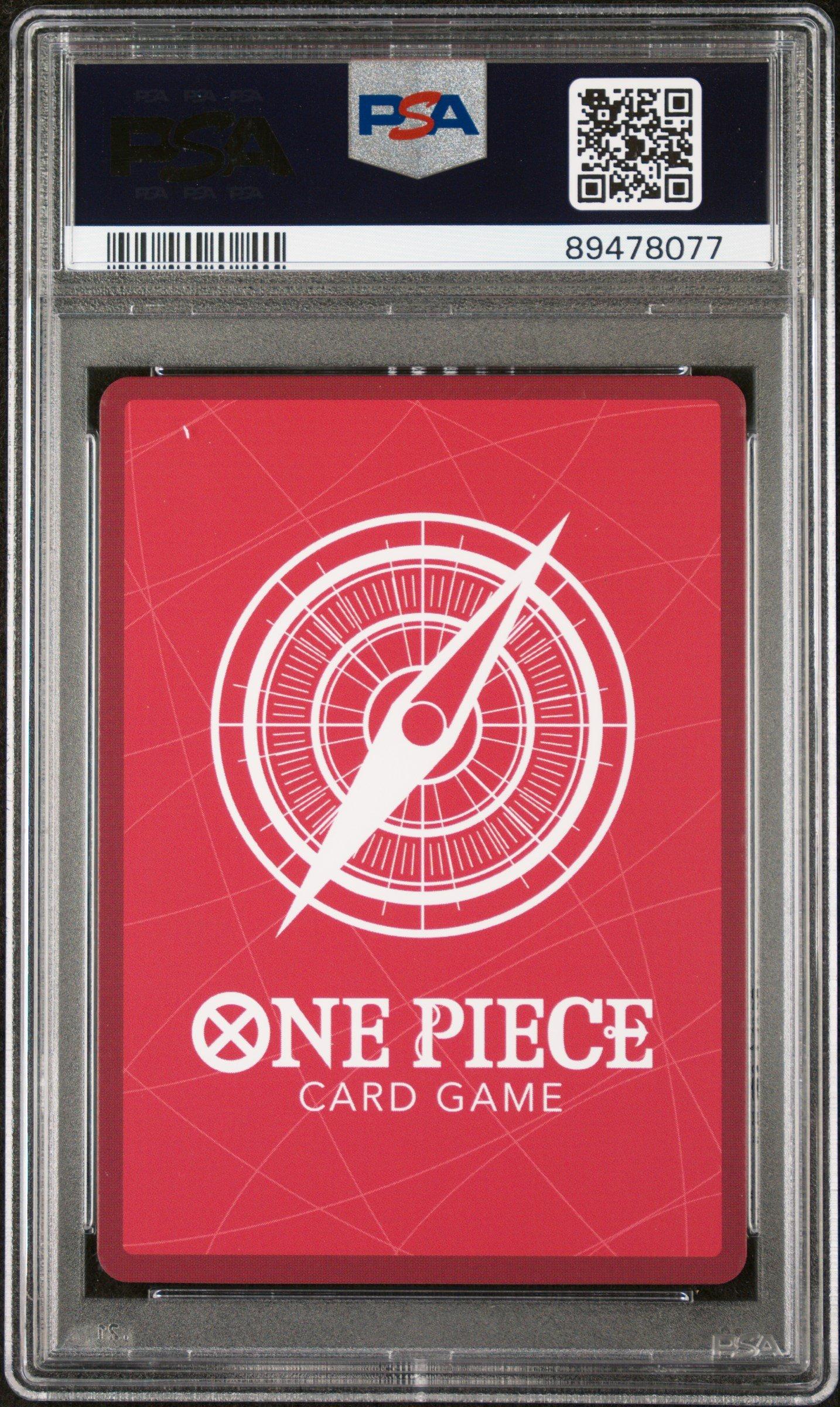 2023 One Piece Japanese Op06-wings Of The Captain 001 Uta Alternate Art PSA 10