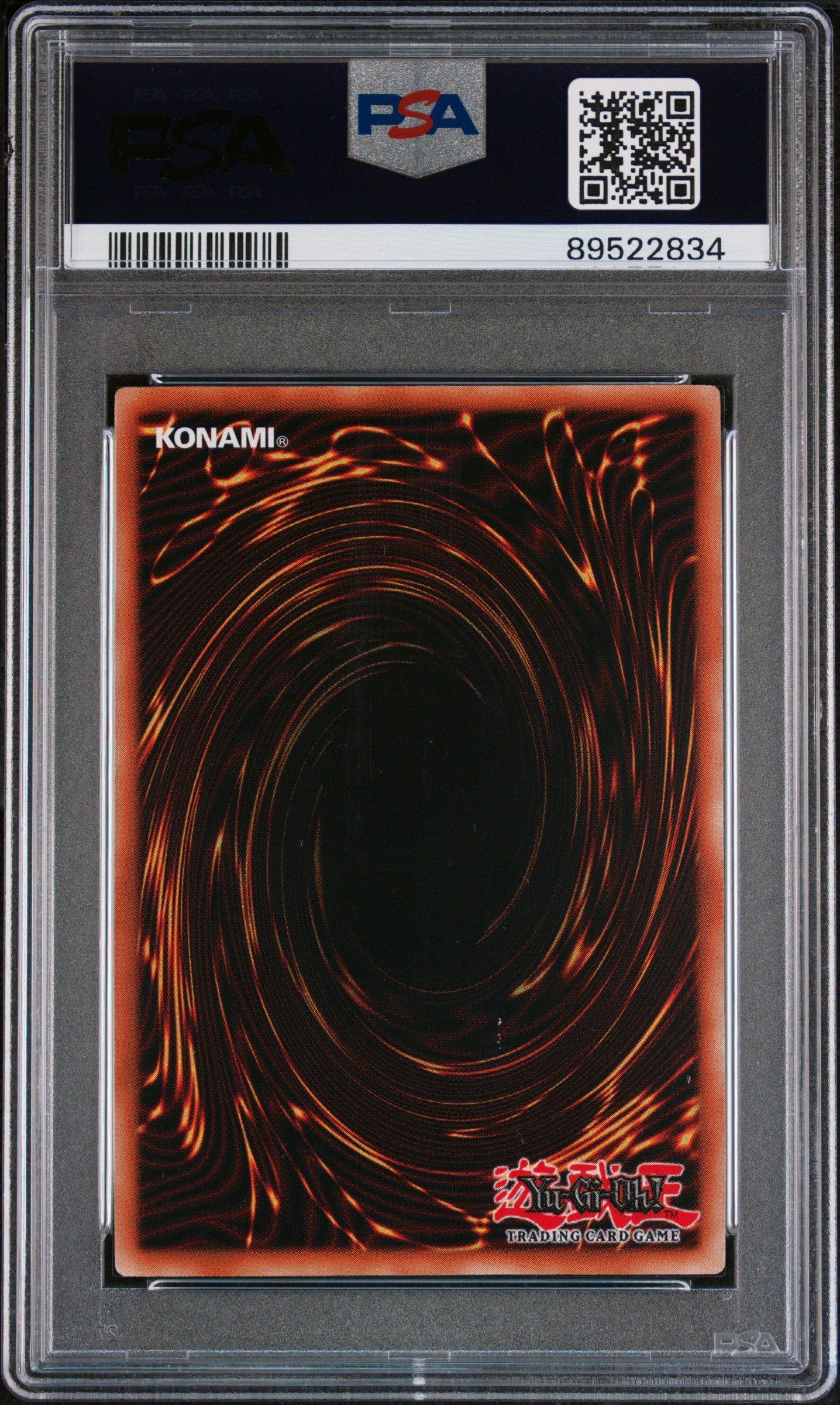 2023 Yu-gi-oh! Lc01-legendary Collection: 25th Anniversary Edition En005 Dark Magician Quarter Century Secret Rare-attribute Error-italian PSA 10