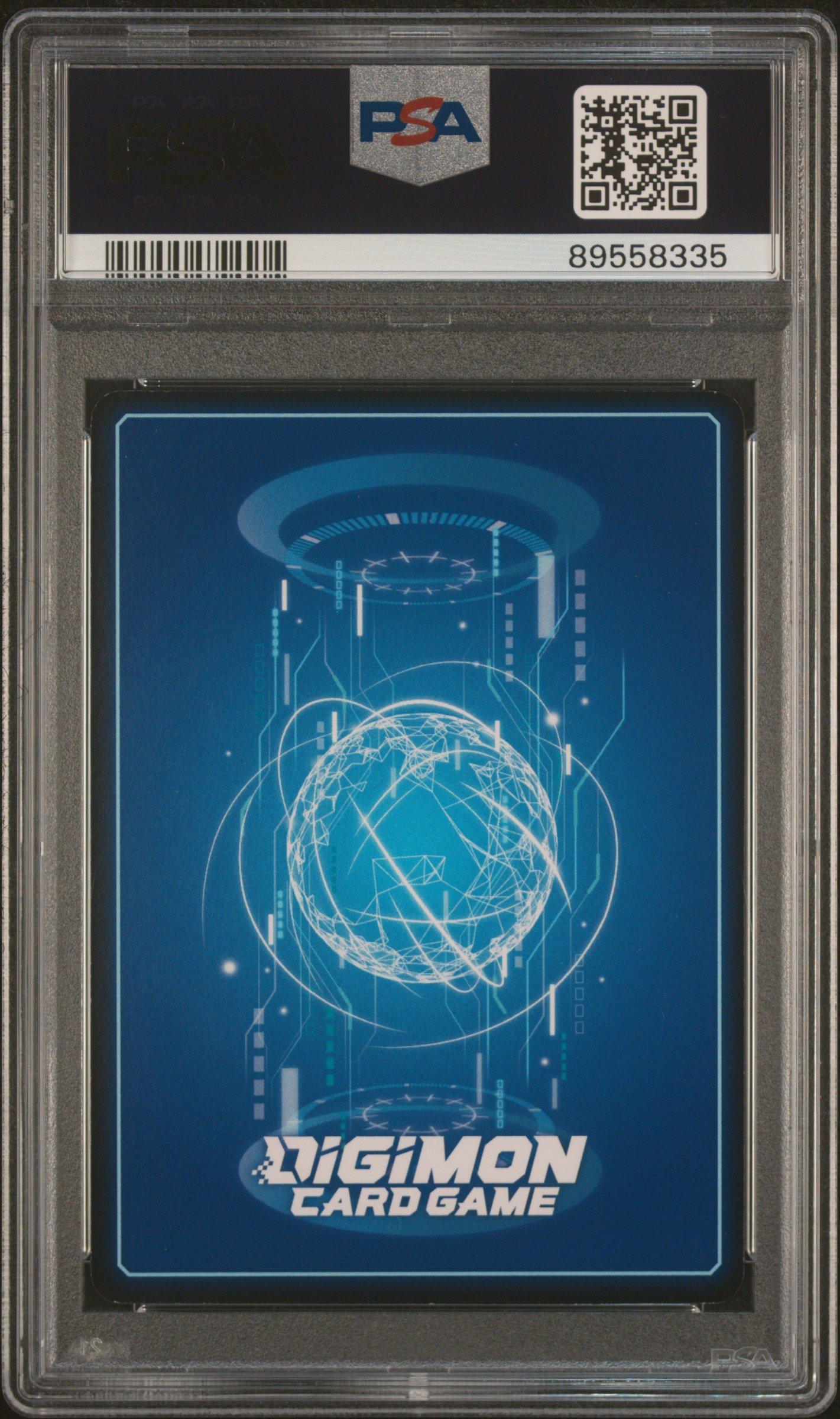 2021 Digimon Booster Double Diamond 112 Beelstarmon Alternate Art PSA 9