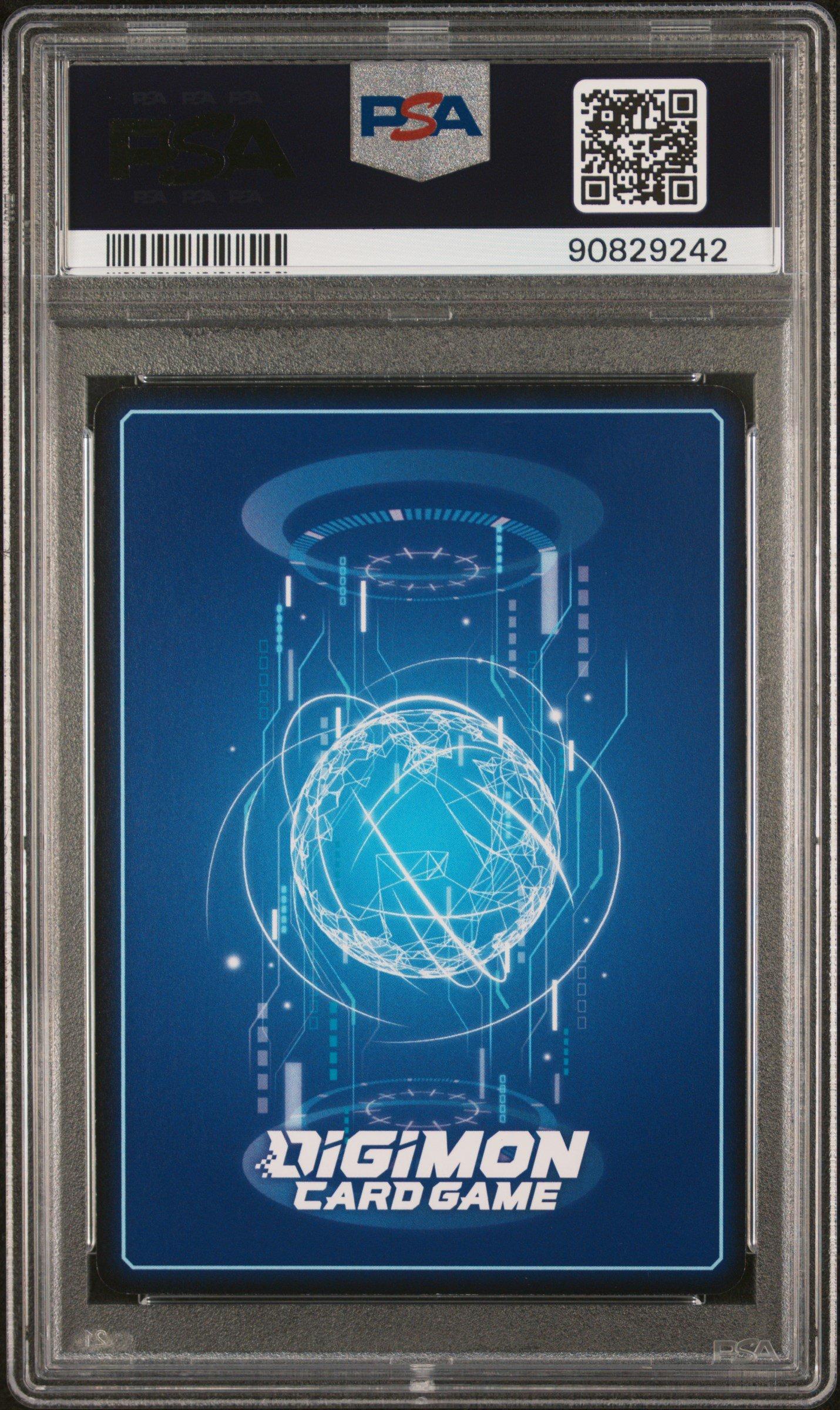 2023 Digimon Booster Resurgence Booster 115 Lucemon PSA 8
