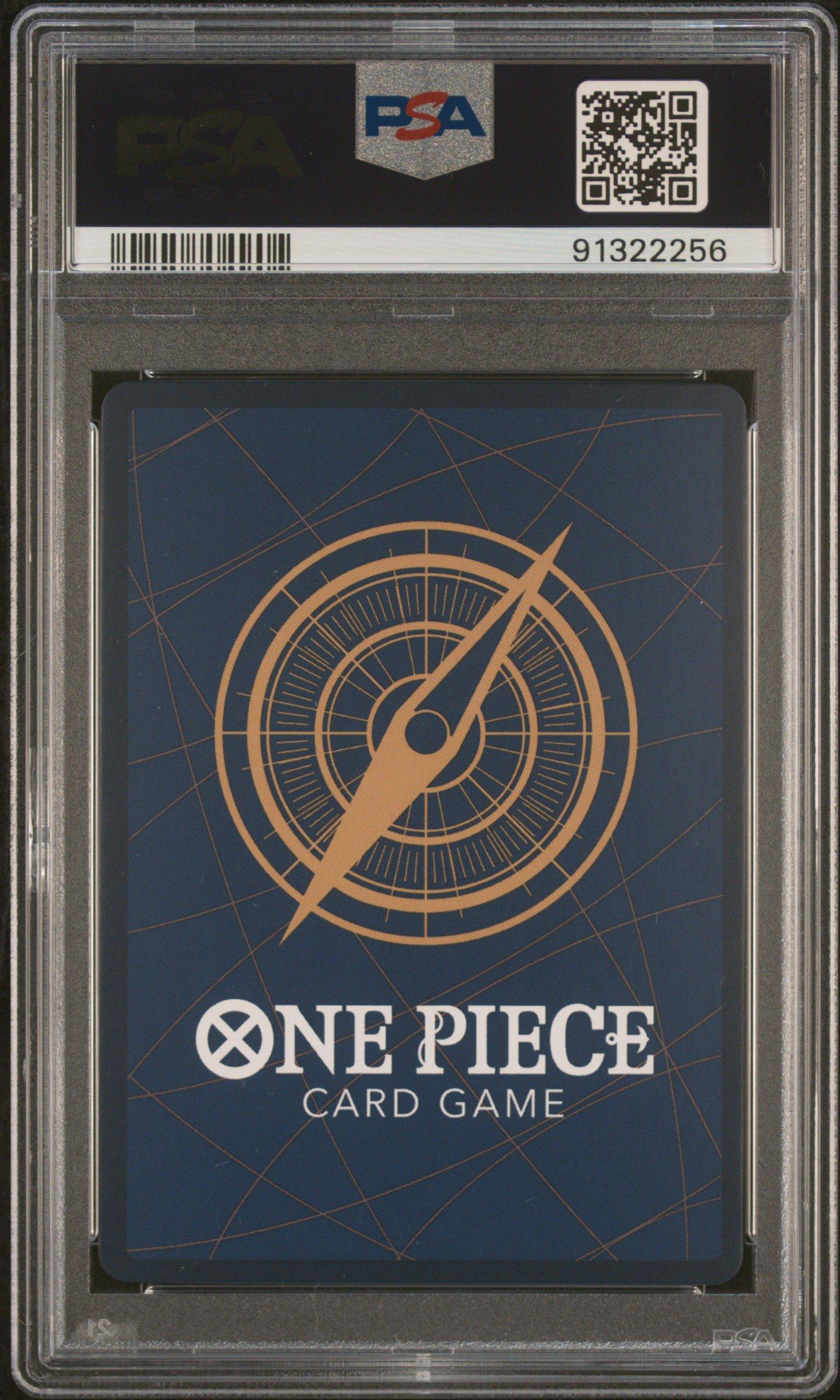 2023 One Piece Japanese Op06-wings Of The Captain 118 Roronoa Zoro Manga Alternate Art PSA 10