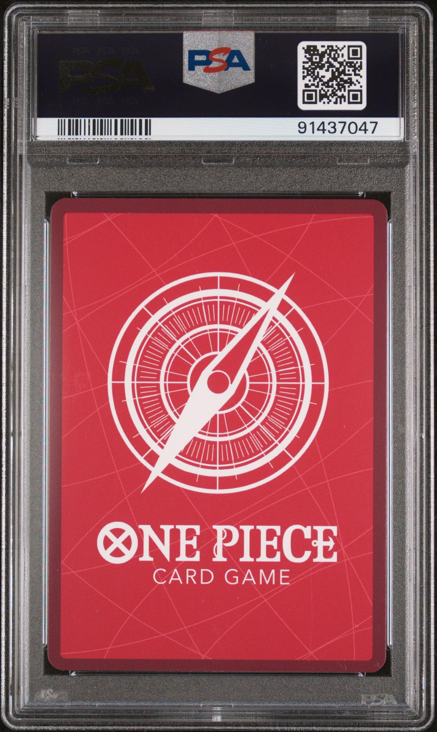 2024 One Piece Ultra Deck St13-the Three Brothers Sabo Black & White Alternate Art PSA 10