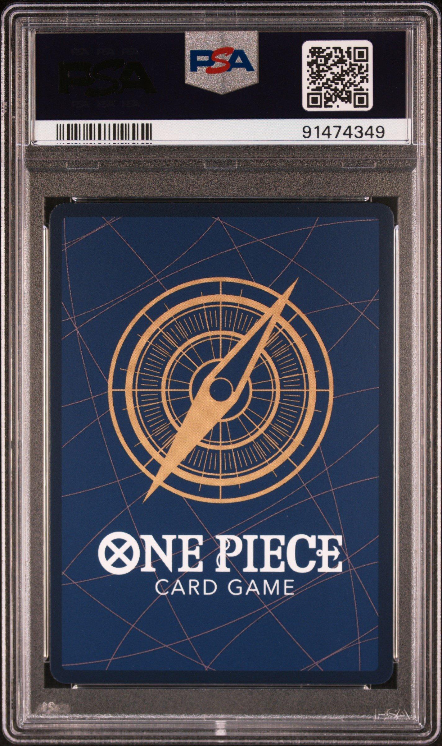 2024 One Piece Ultra Deck St13-the Three Brothers 013 Monkey D. Garp Black & White Alternate Art PSA 10