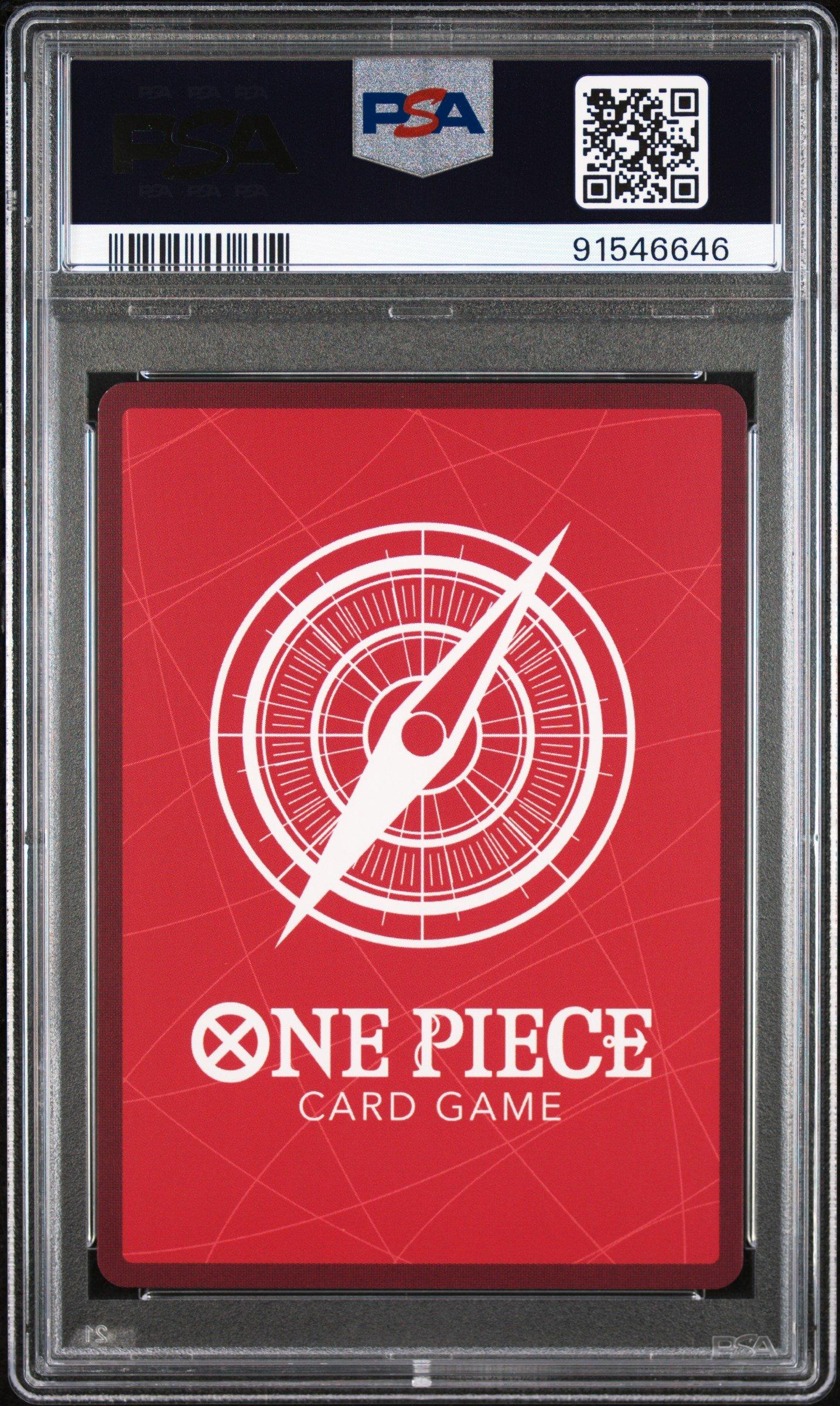 2023 One Piece Op02-paramount War 001 Edward Newgate Alternate Art PSA 10