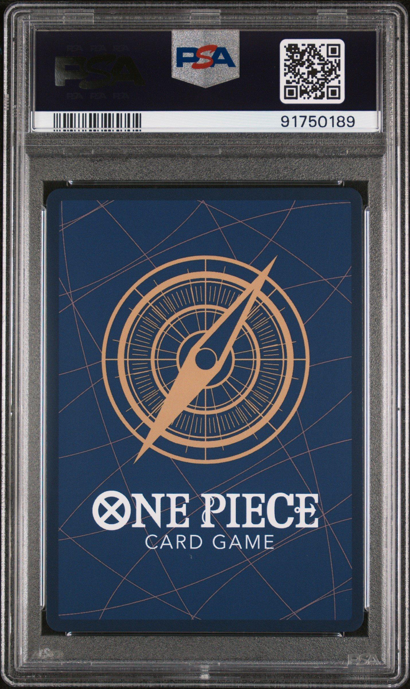 2022 One Piece Op01-romance Dawn 078 Boa Hancock Alternate Art PSA
