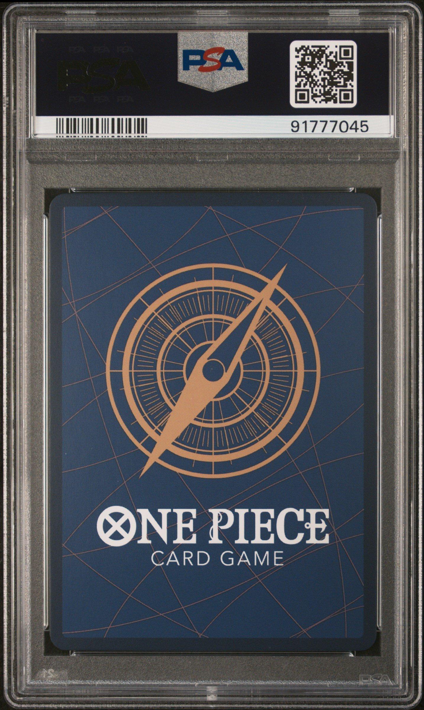 2024 One Piece Op06-wings Of The Captain 118 Roronoa Zoro Manga Alternate Art PSA 10