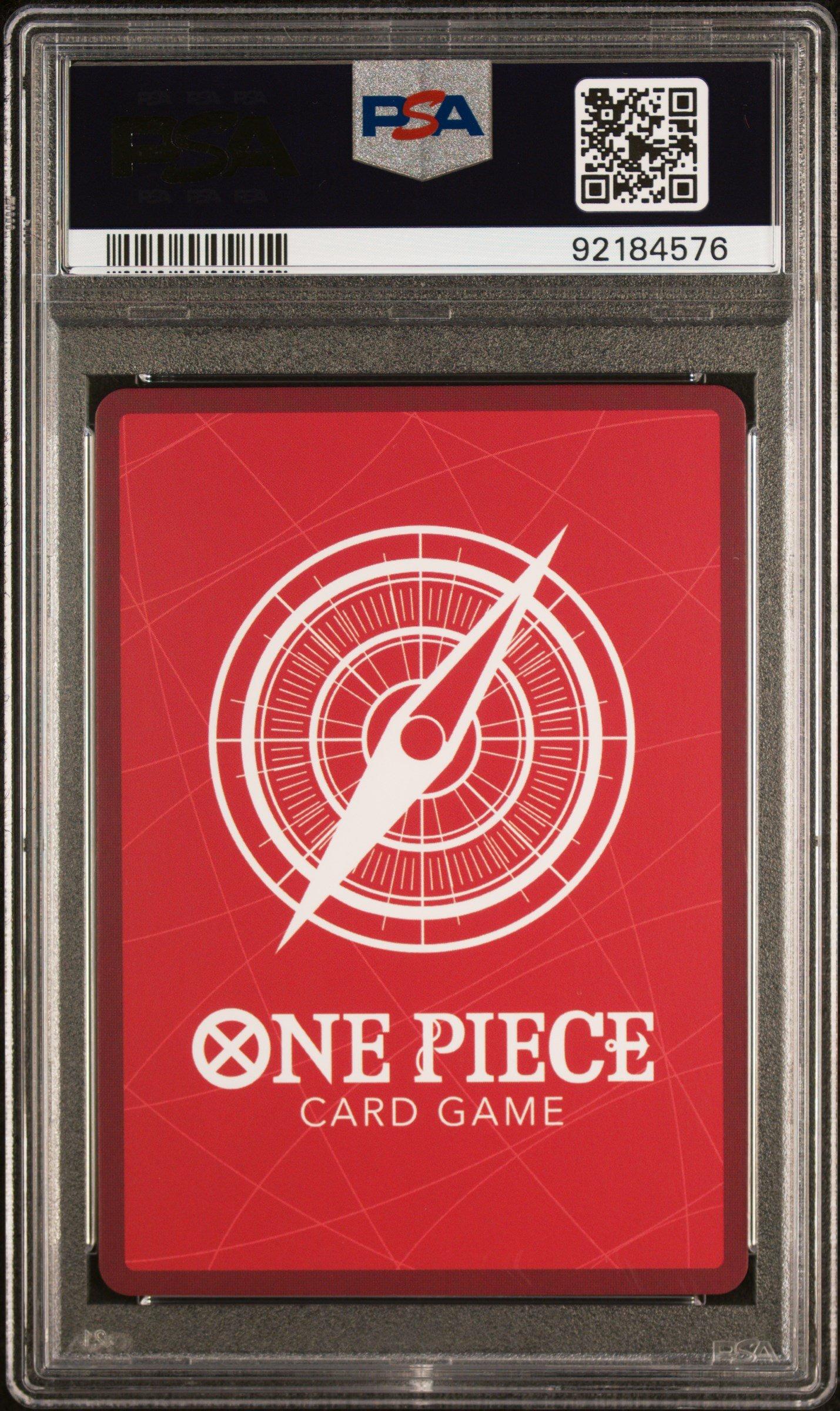 2024 One Piece Op06-wings Of The Captain 001 Uta Alternate Art PSA 10