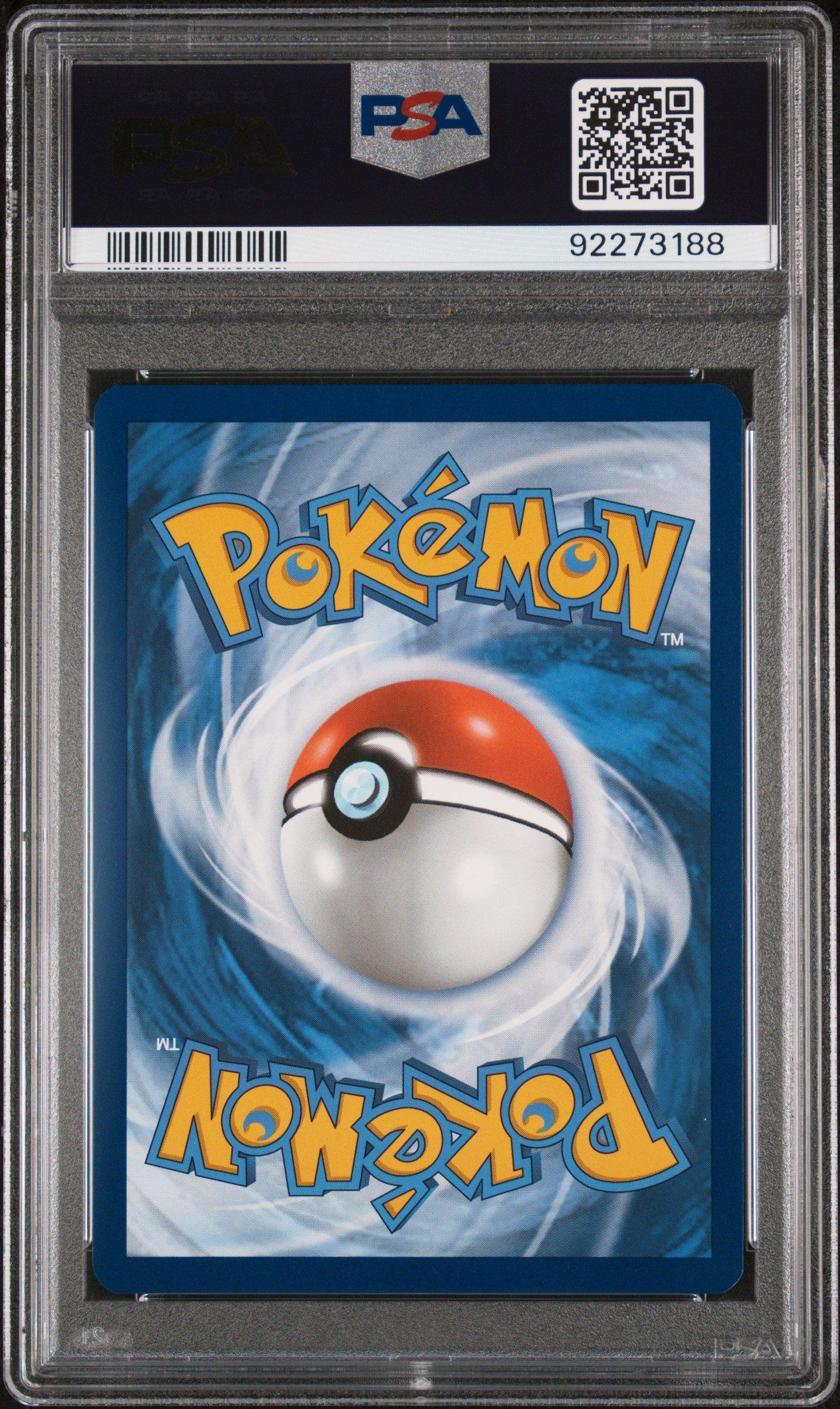 2024 Pokemon Tef En-temporal Forces 211 Morty's Conviction PSA 9