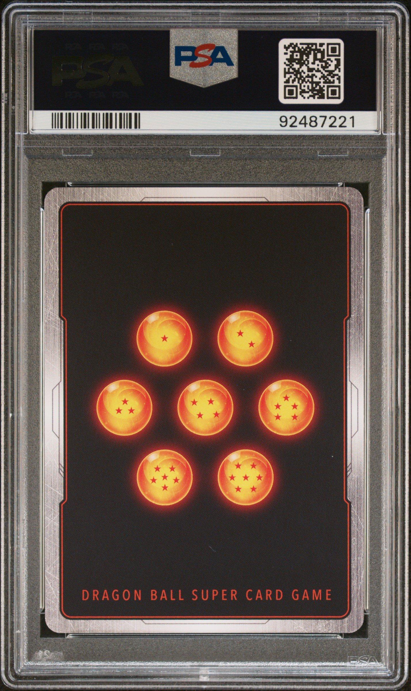 2024 Dragon Ball Super Card Game Fusion World Blazing Aura Fs01-15 Kamehameha Fb02 Special Alternate Art PSA 10