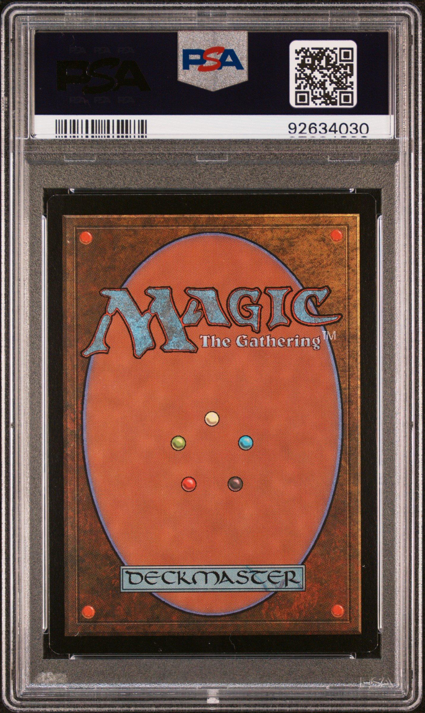 1999 Magic The Gathering Urza's Legacy 100 Defense Of The Heart PSA 9