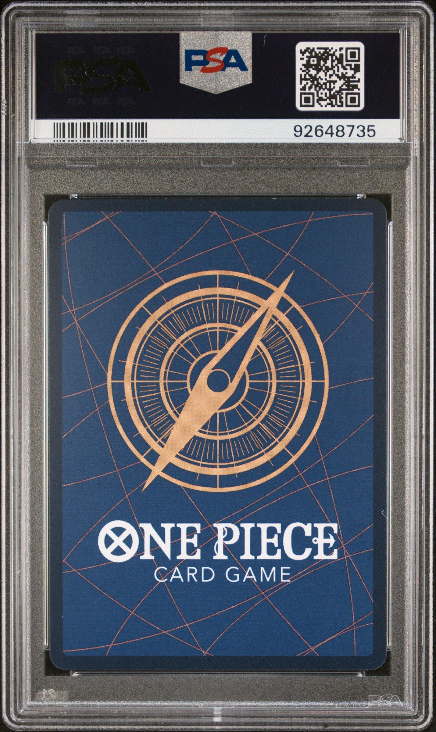 2024 One Piece Eb01-extra Booster -memorial Collection- 056 Charlotte Flampe Alternate Art PSA 10