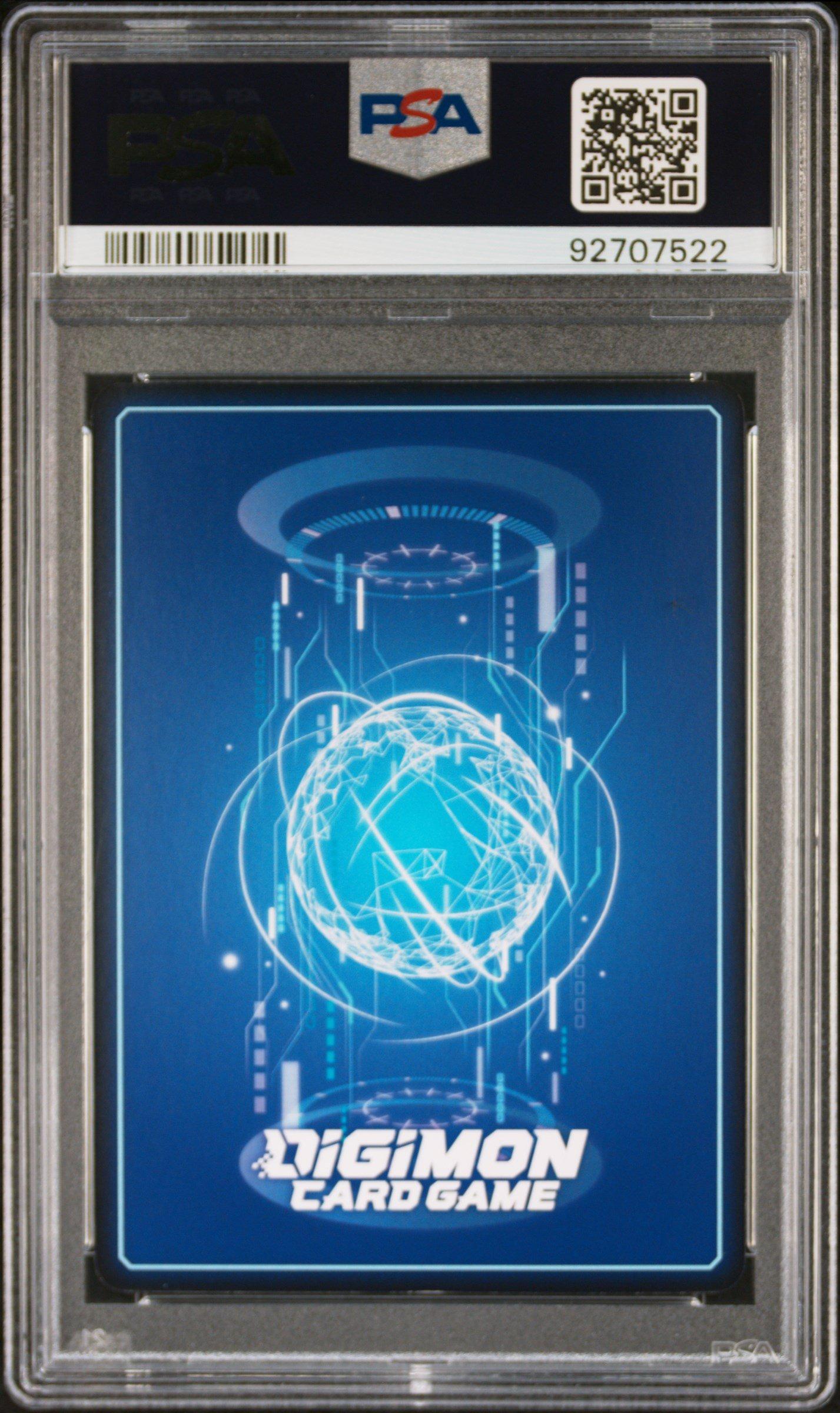 2023 Digimon Booster Blast Ace 101 Wargreymon Alternate Art PSA 10