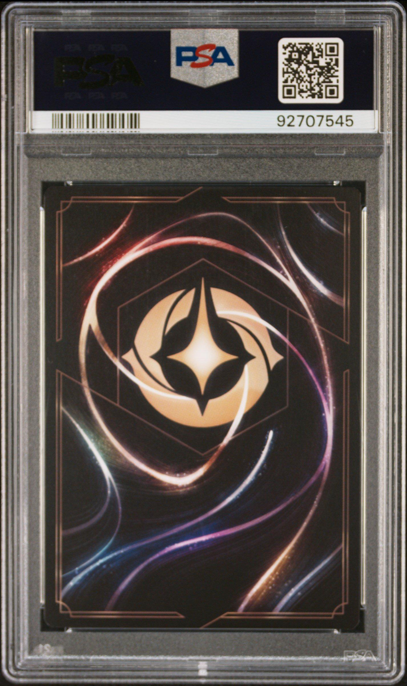 2023 Disney Lorcana En 1-the First Chapter 62 Befuddle Foil-errata PSA 10