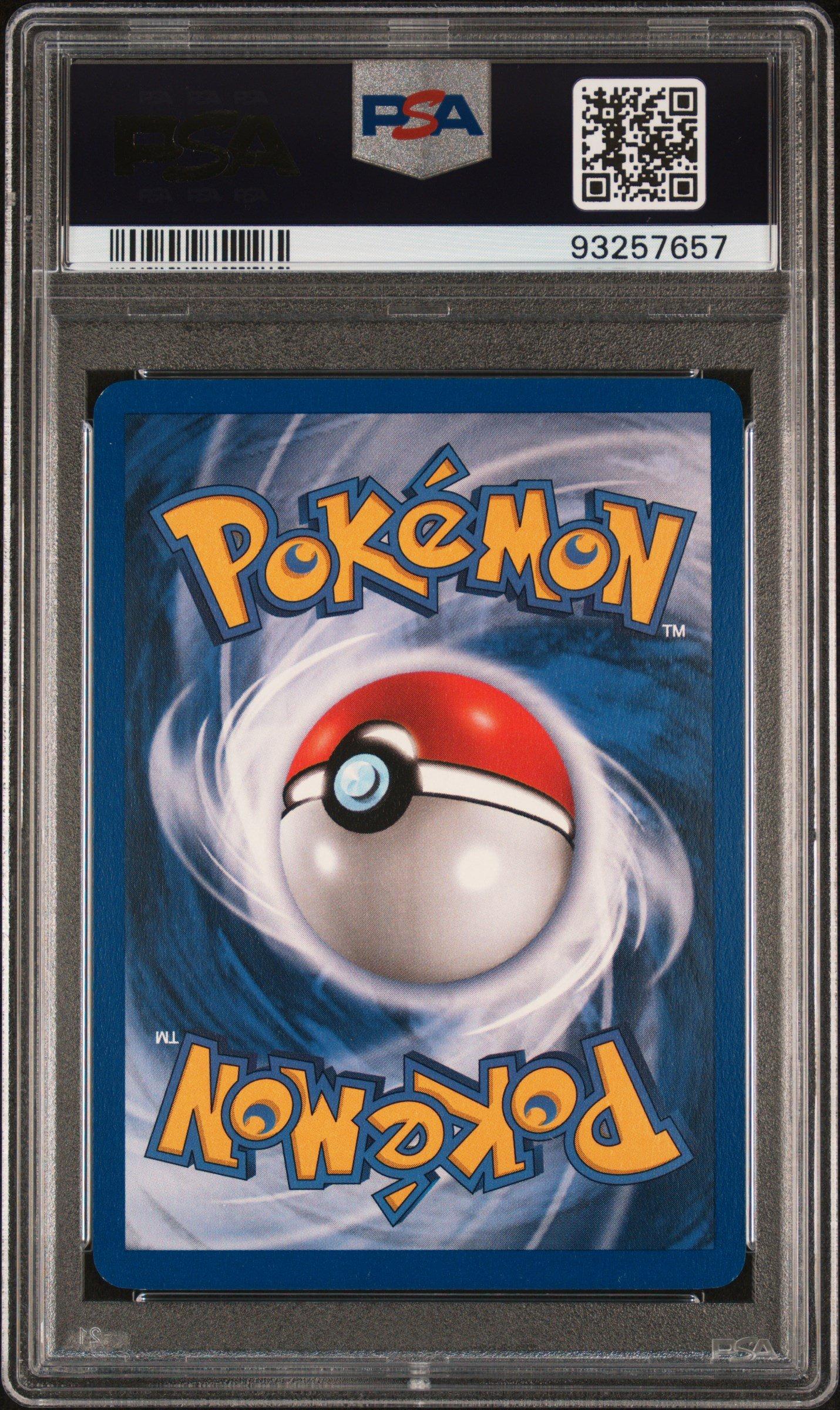 2000 Pokemon Rocket 5 Dark Dragonite PSA 8