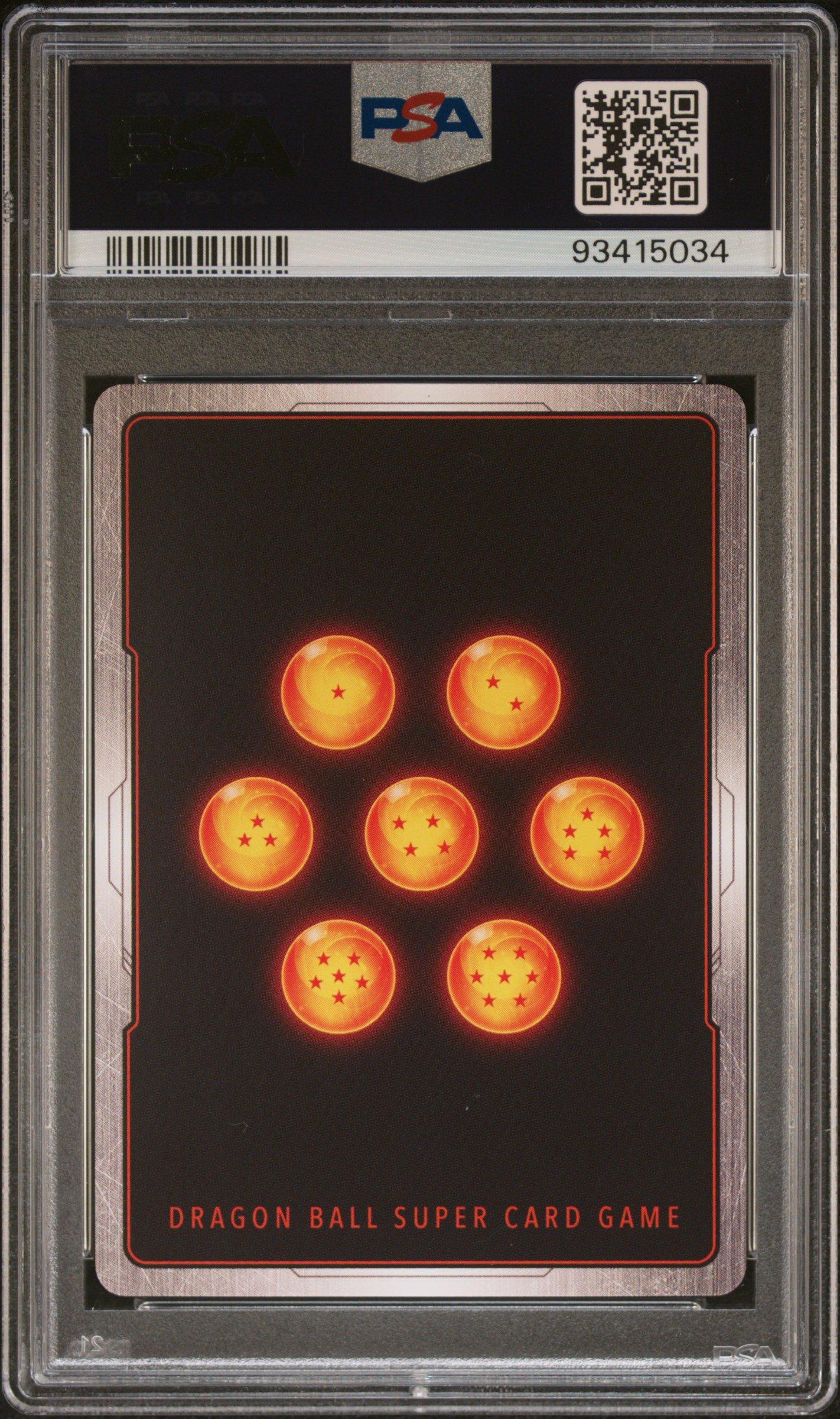 2023 Dragon Ball Super Card Game Series 21 Wild Resurgence Bt21-147 Shenron, The Eternal Dragon Secret Rare PSA 10