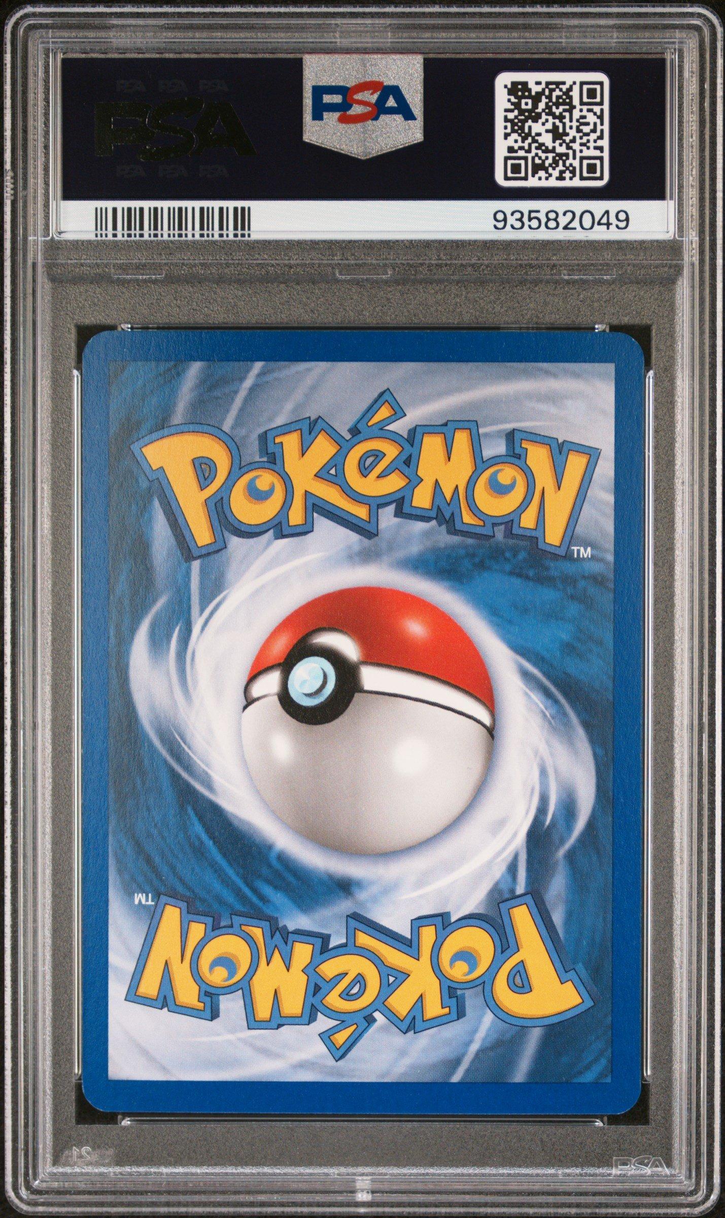 2003 Pokemon Ex Sandstorm 72 Pikachu-reverse Foil PSA 8 Graded
