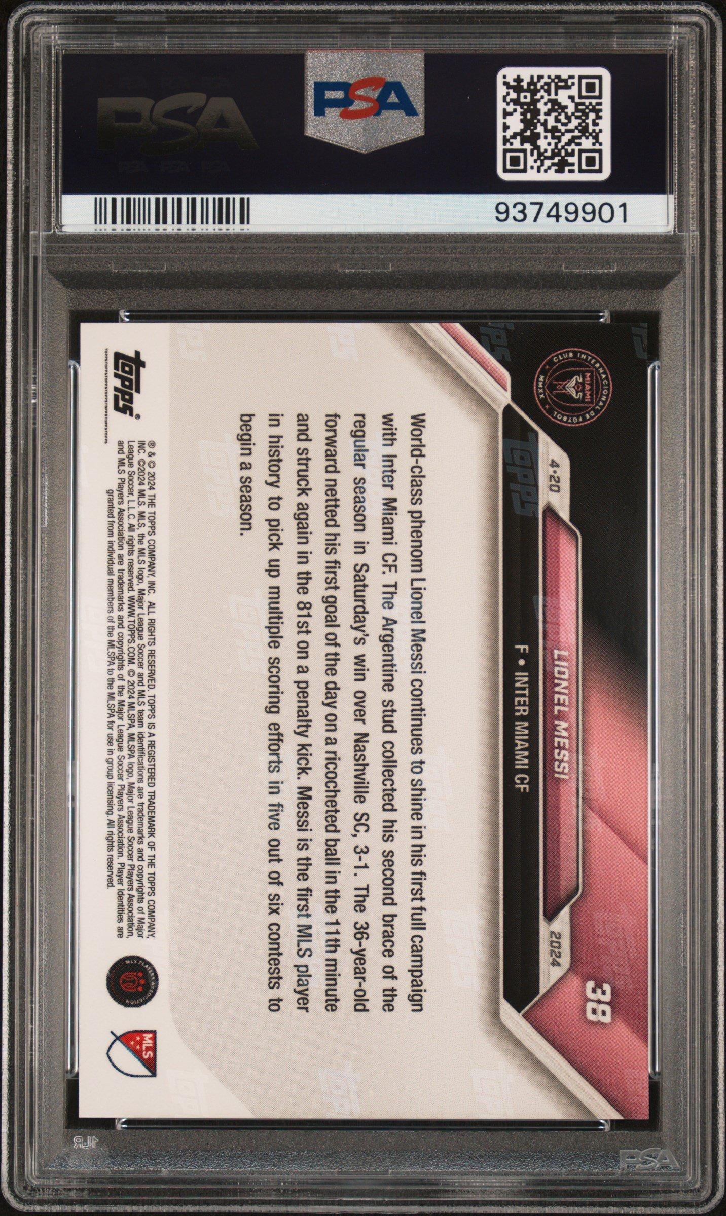graded soccer cards  A & C Games Graded 10 Lamine Yamal EUFA