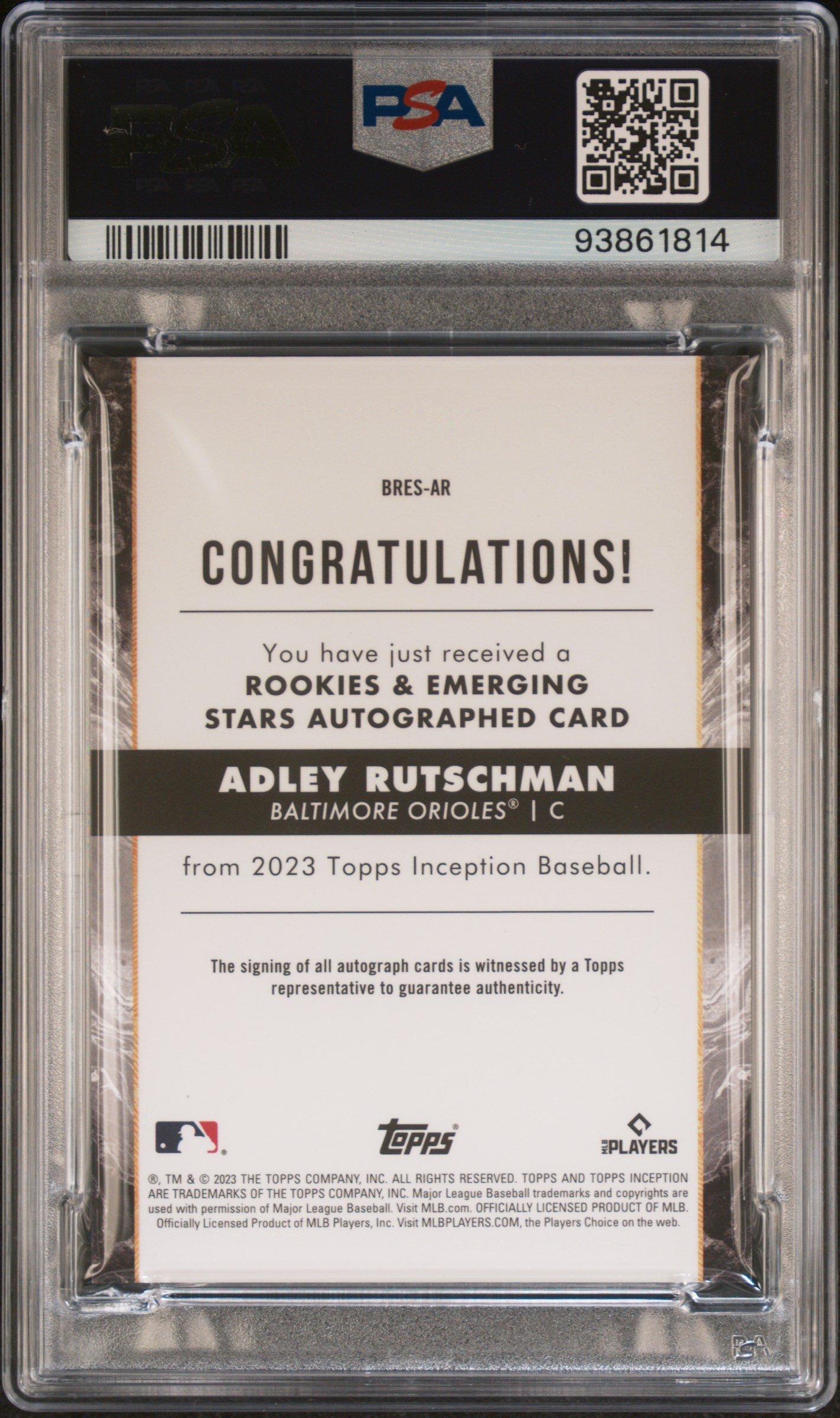 2023 Topps Inception Rookie & Emerging Stars Autographs Bresar