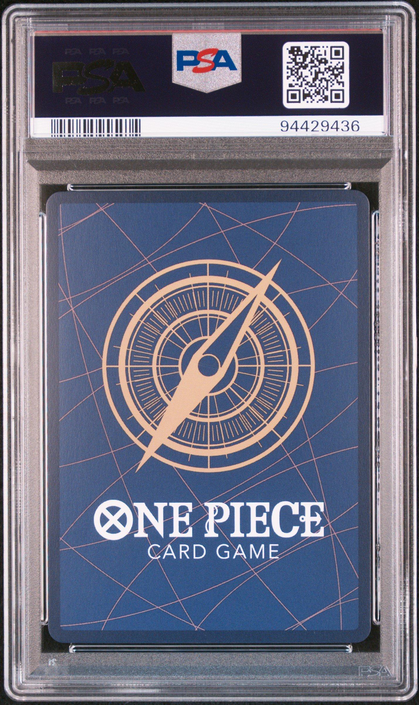 2024 One Piece Japanese Op07-500 Years In The Future 047 Trafalgar Law Alternate Art PSA 10